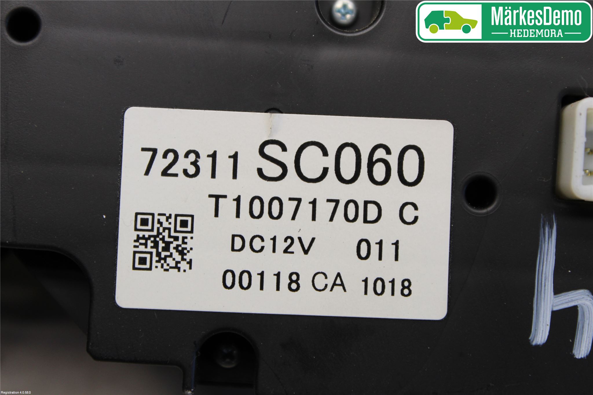 Subaru FORESTER SH  08-13 Varme Ac Betjening-Display