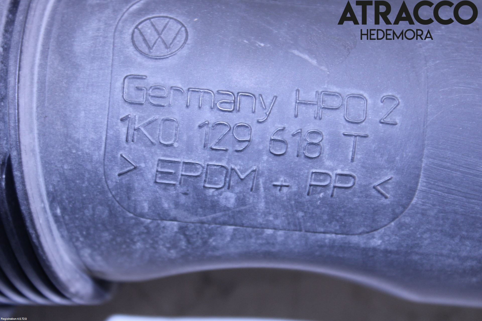 Volkswagen VW CADDY      04-10 Forg-Belg-Rør Mot Luftr