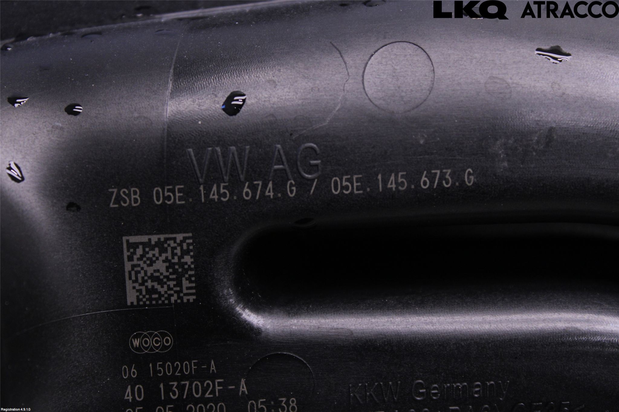 Audi A3/S3 8Y 21- Inns Gummibelg - Slange