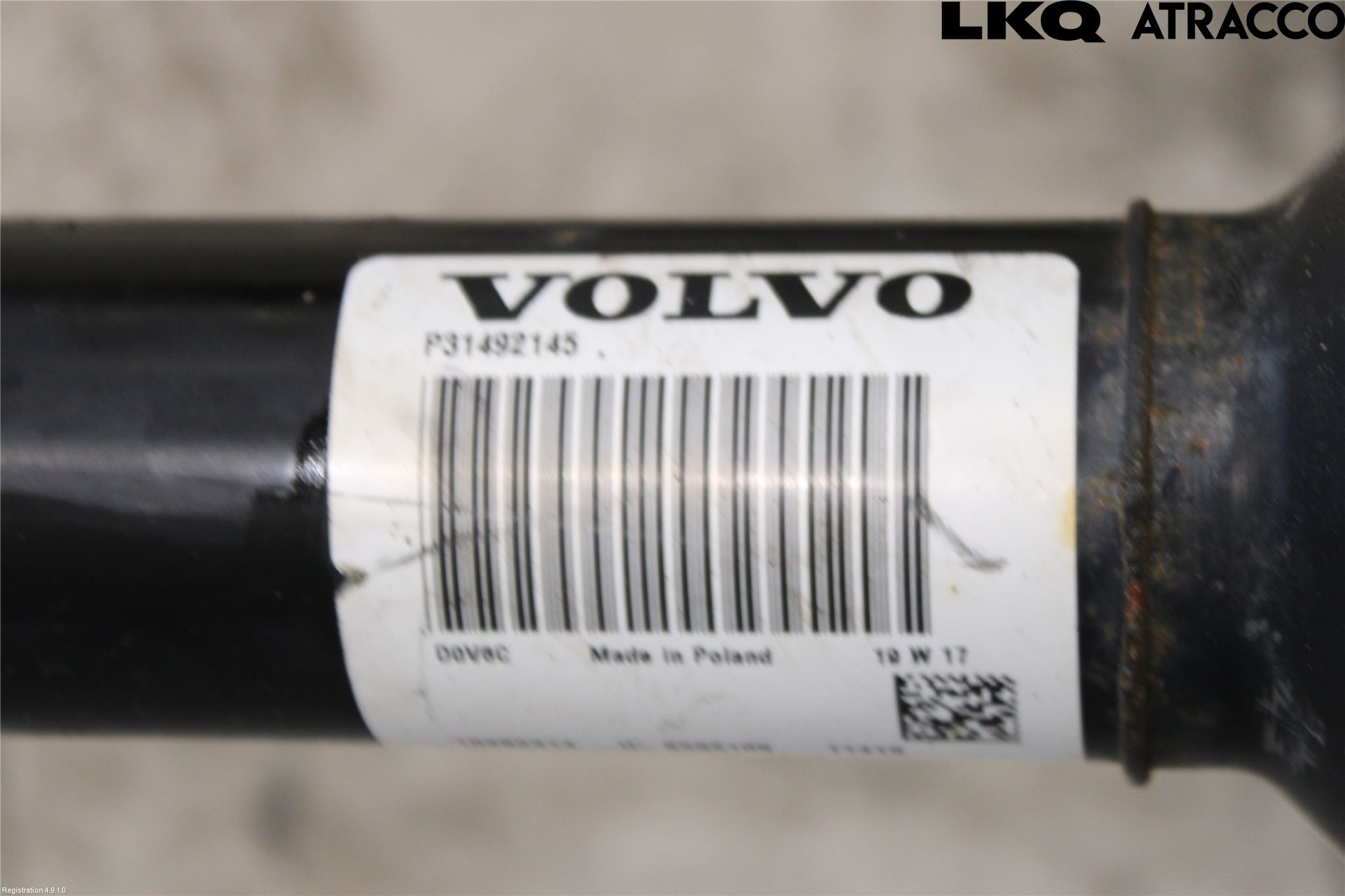 Volvo XC60 18- Mellomaksel Kompl