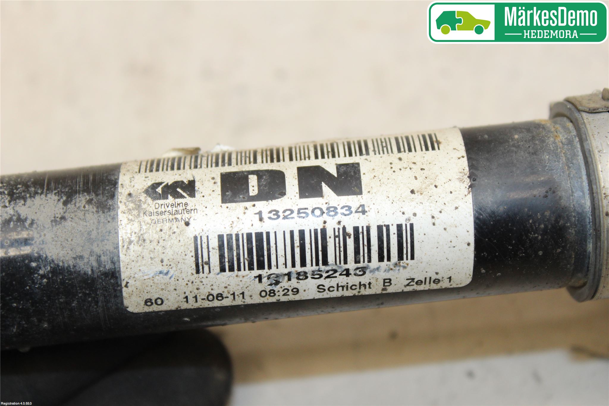 Opel ASTRA J 10-15 Drivaksel Foran Kompl Venstre