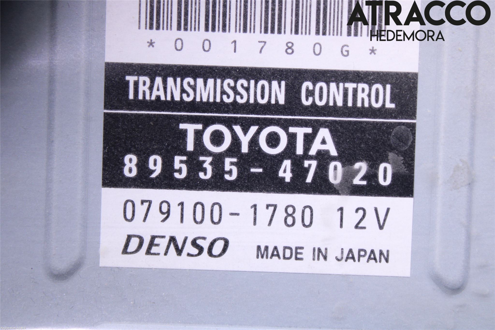 Toyota PRIUS NWH20 04-08 Styreenhet Gearkasse