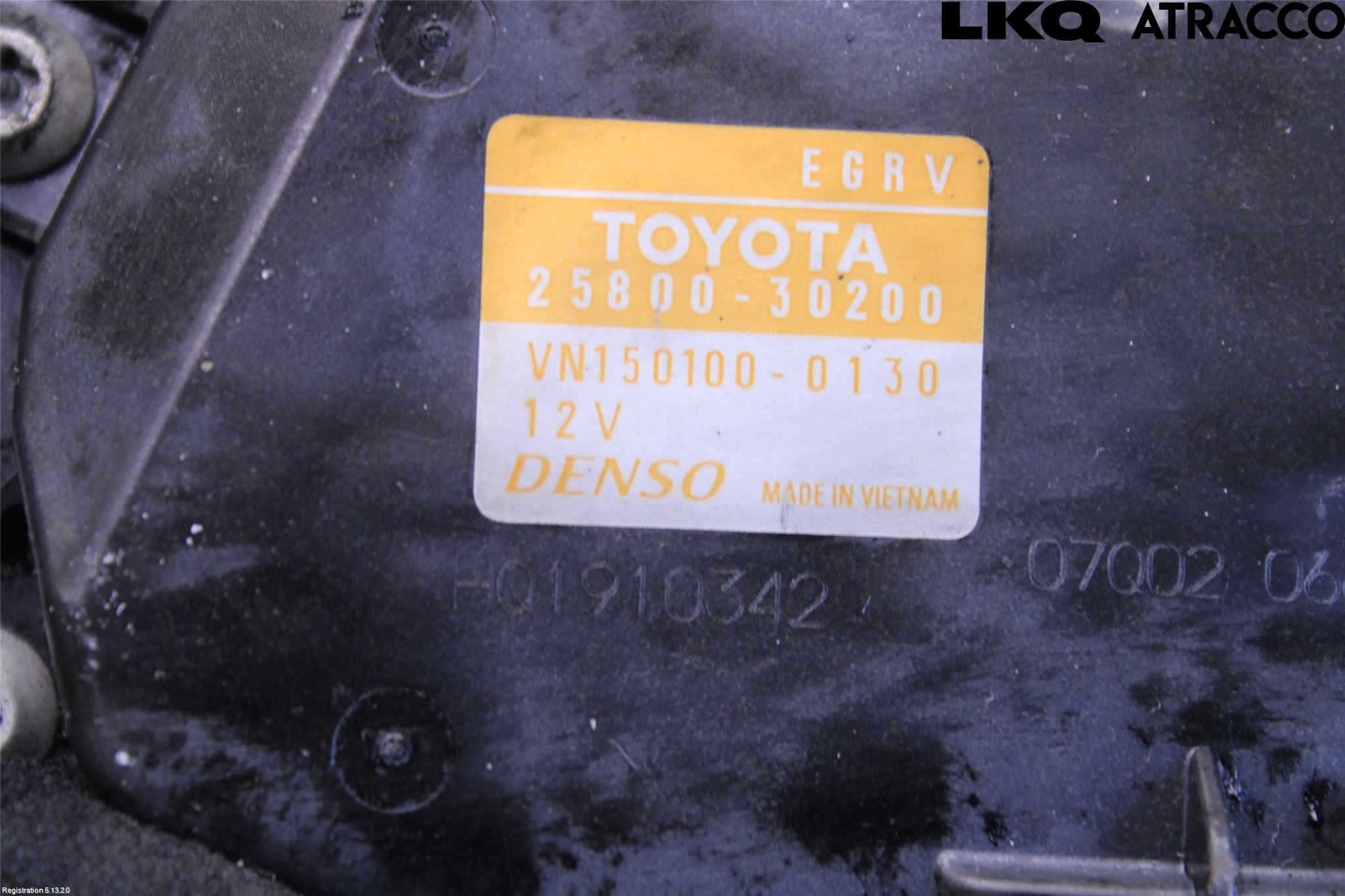 Toyota HILUX 05-16 Egr Ventil