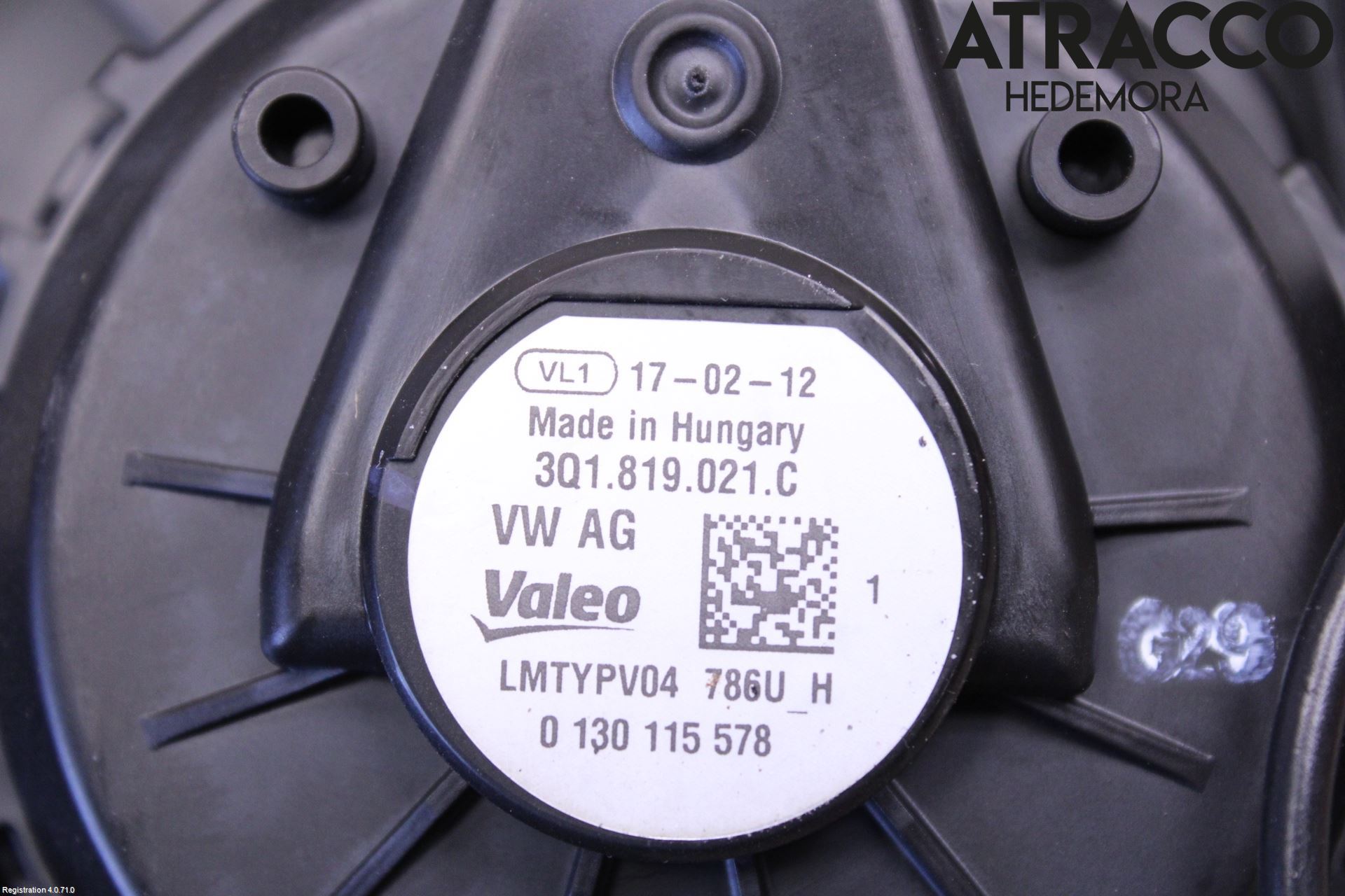Volkswagen VW TIGUAN 16-24 Varme Ac Varmeapparatvifte