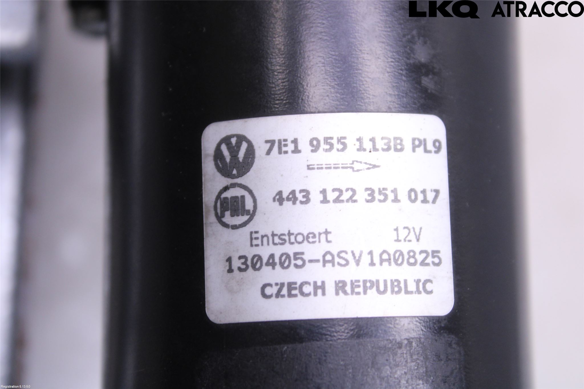Volkswagen VW TRANSP/CARAVELLE (T5) 04-15 Viskermotor Frontrute