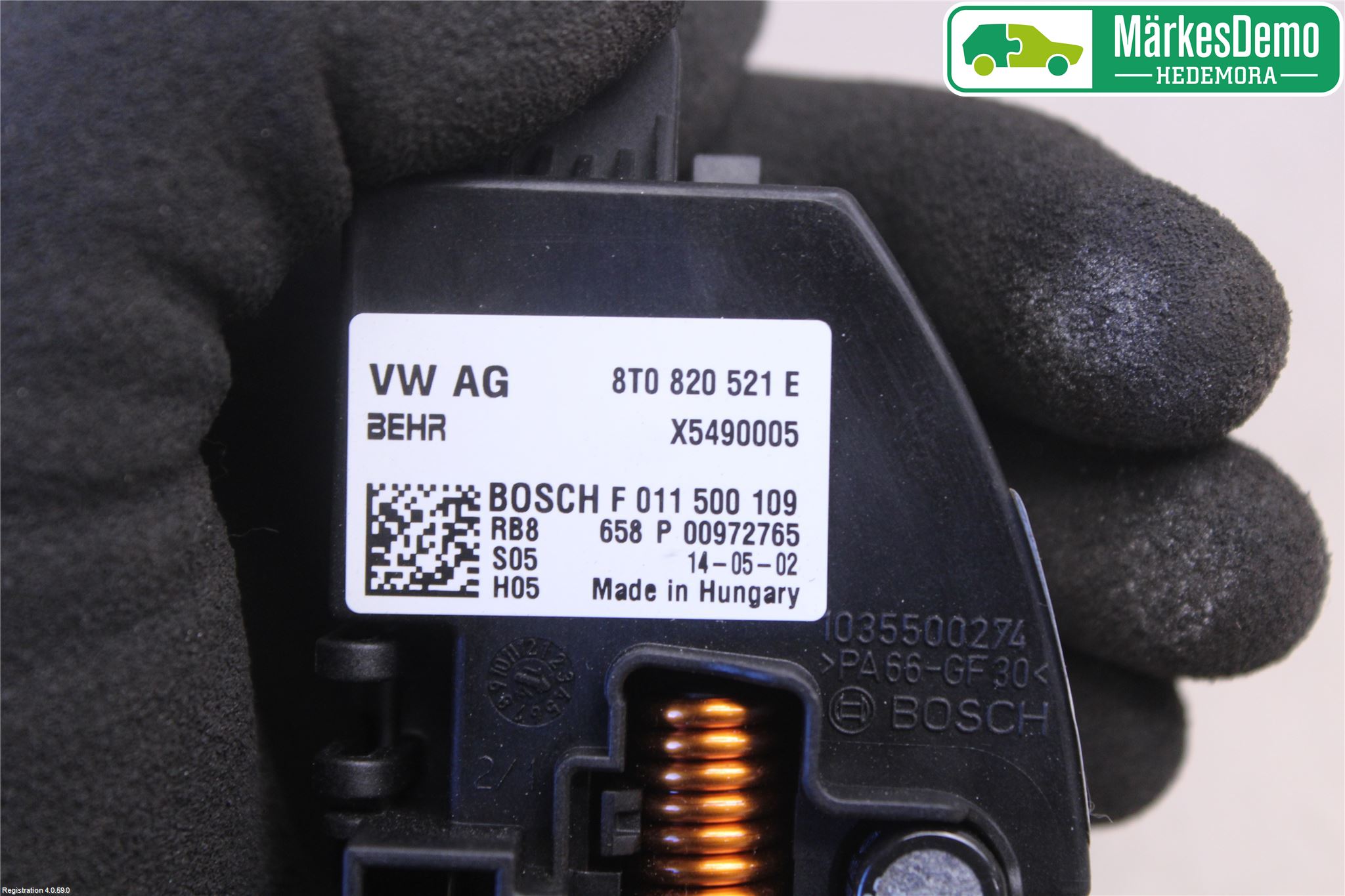 Audi Q5 09-16 Varmeapparat Viftemotstand
