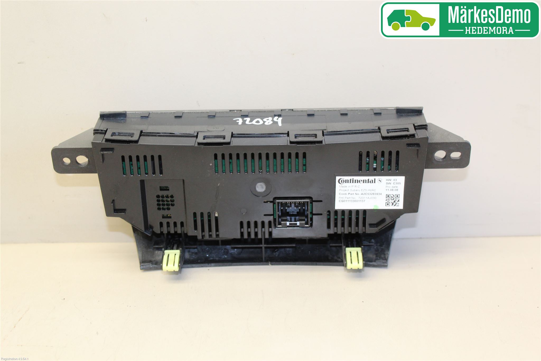 Subaru LEGACY 10-14 Varme Ac Betjening-Display