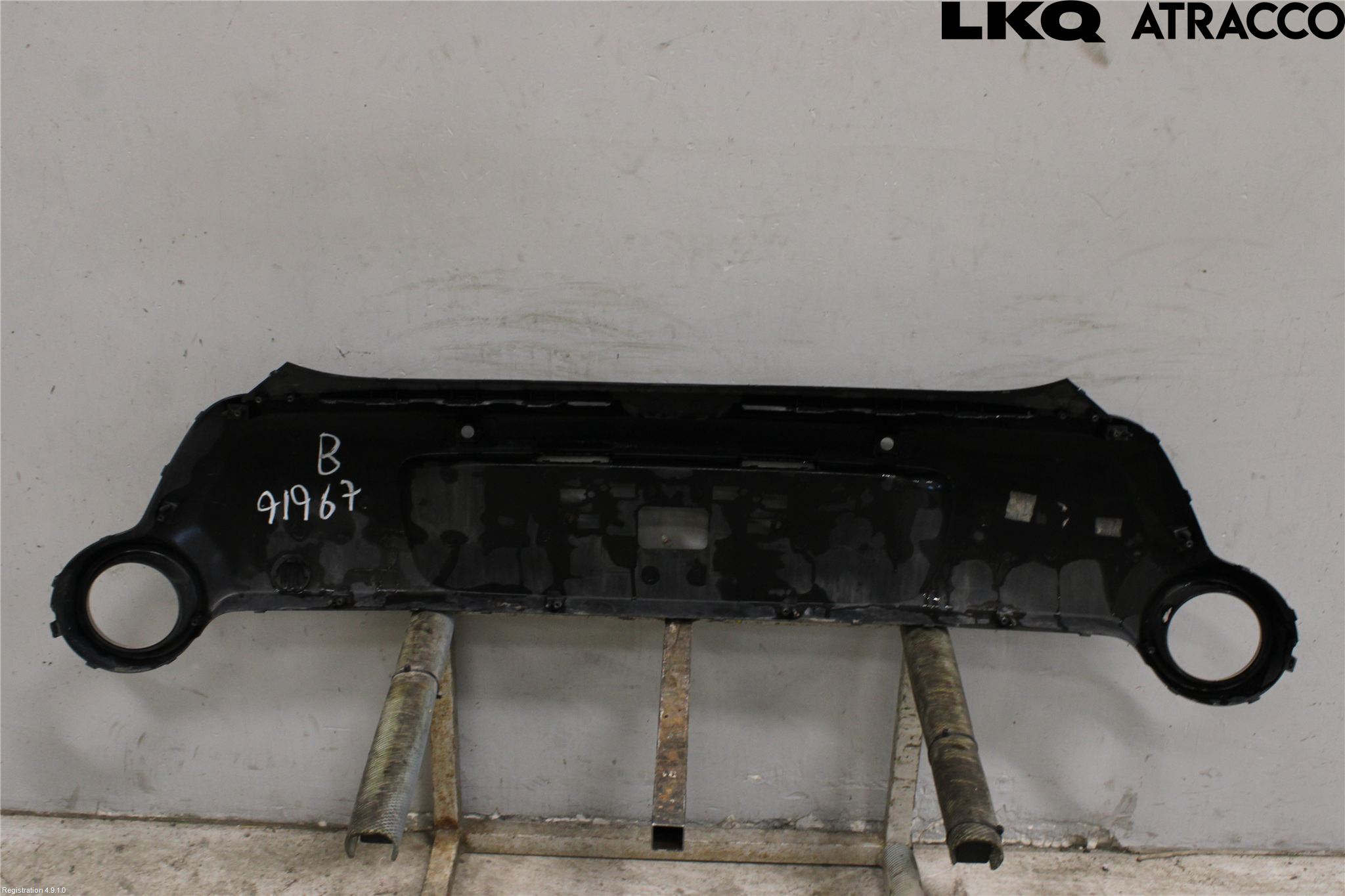 Kia SOUL 09- Støtfanger Bak Overtrekk