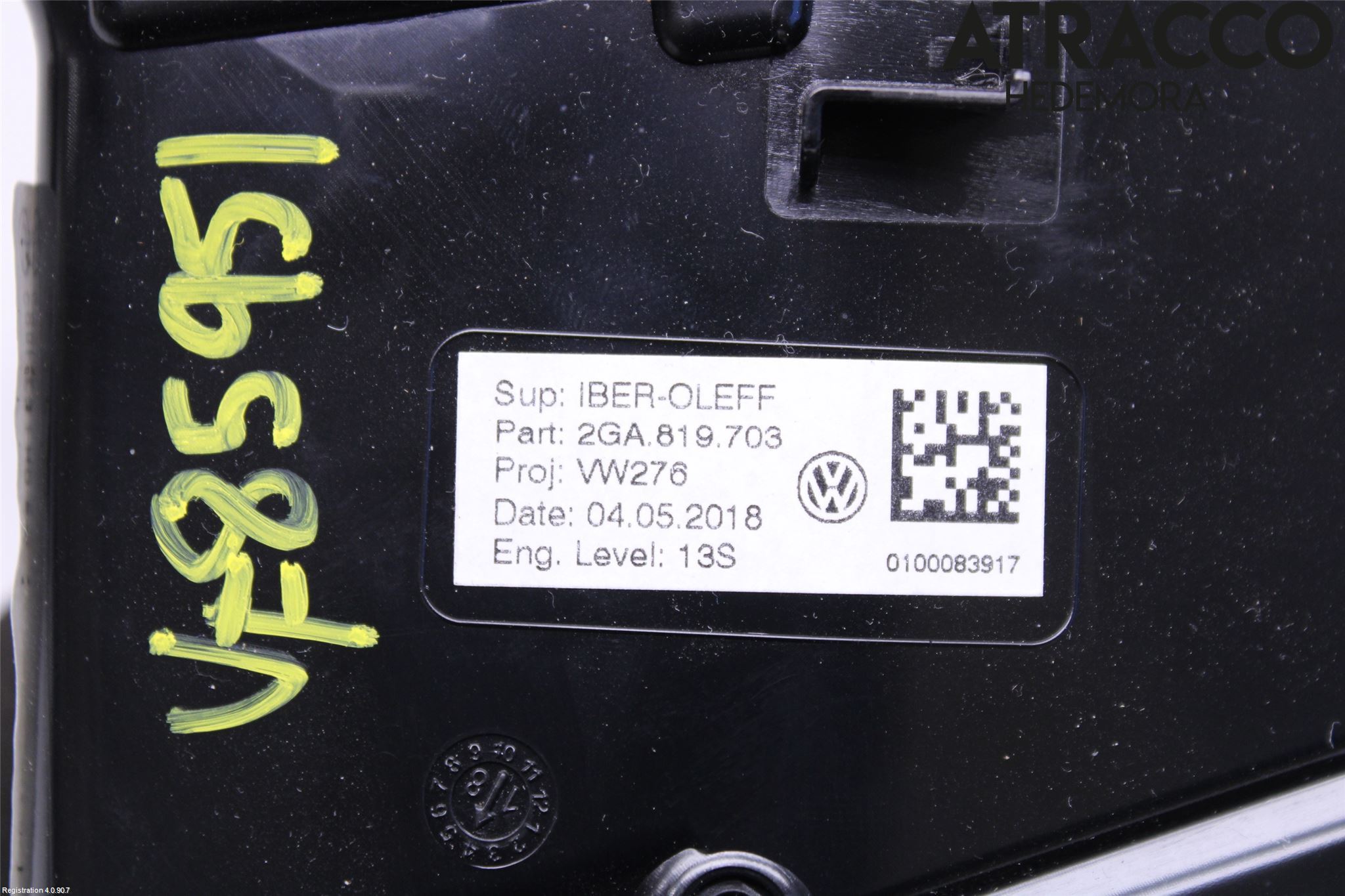 Volkswagen VW T-ROC 18- Dashbord Kanal - Dyse
