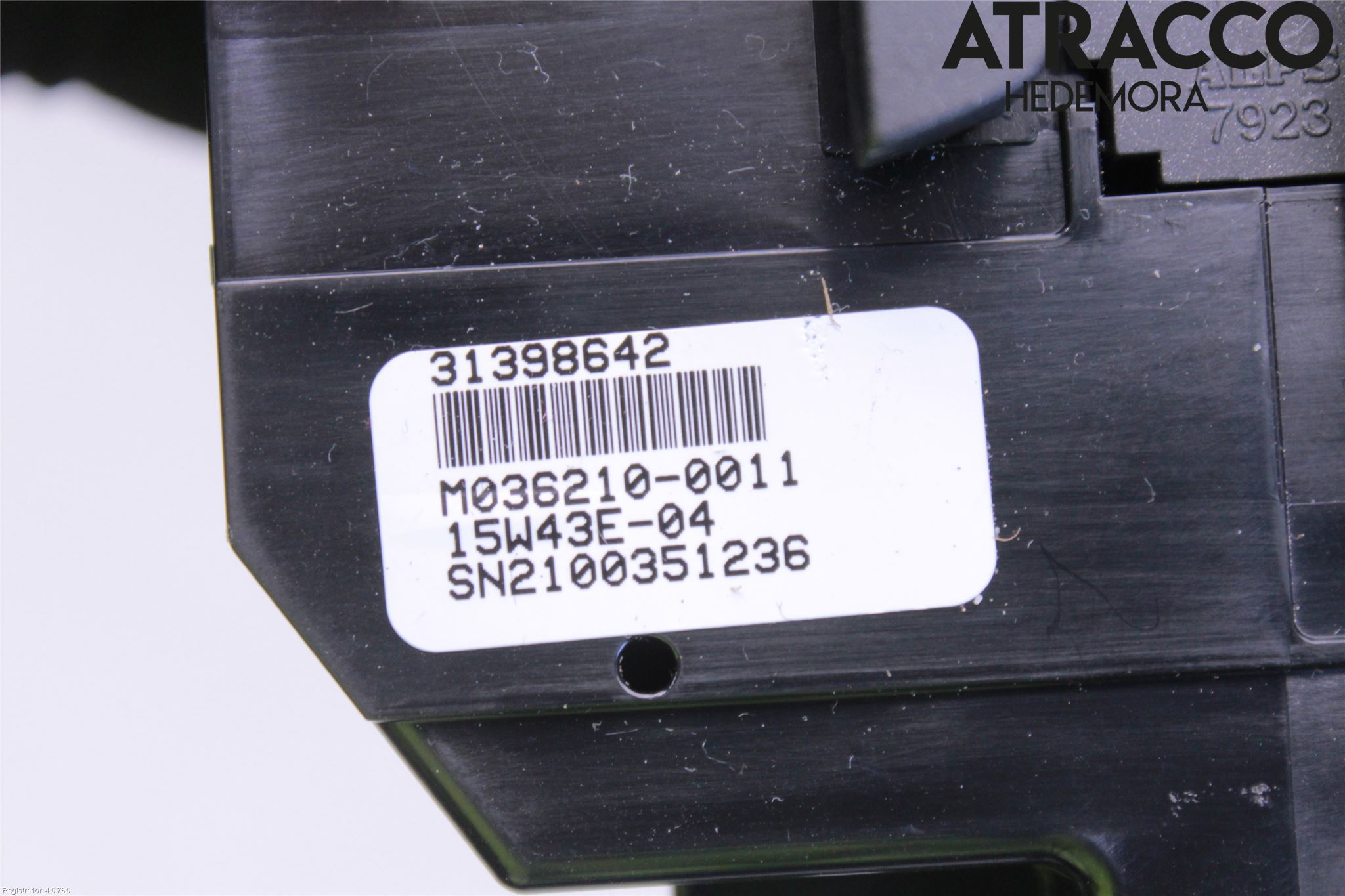 Volvo V40 12-19 Varme Ac Betjening-Display