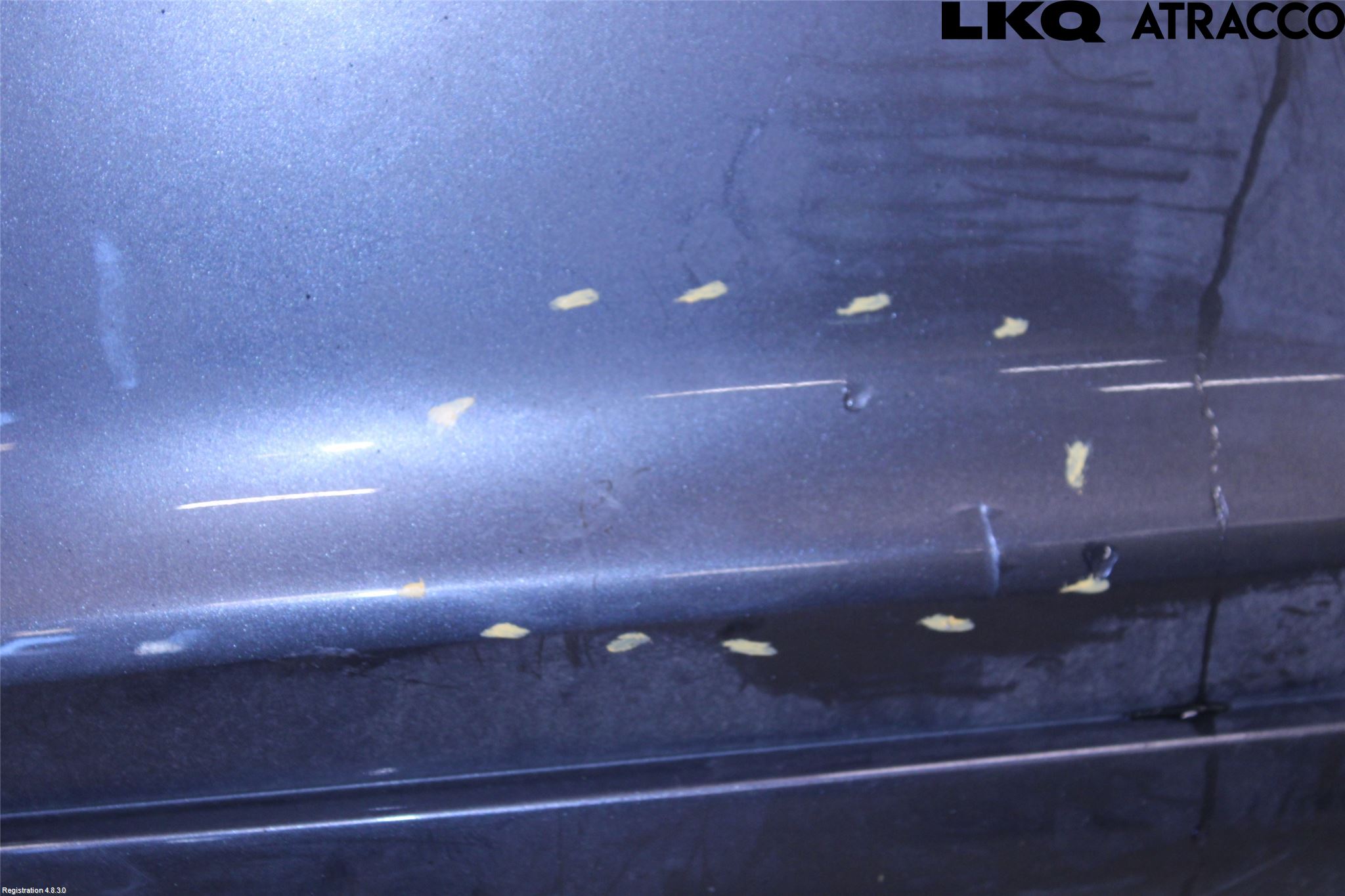 Volkswagen VW POLO 10-17 Støtfanger Bak Overtrekk