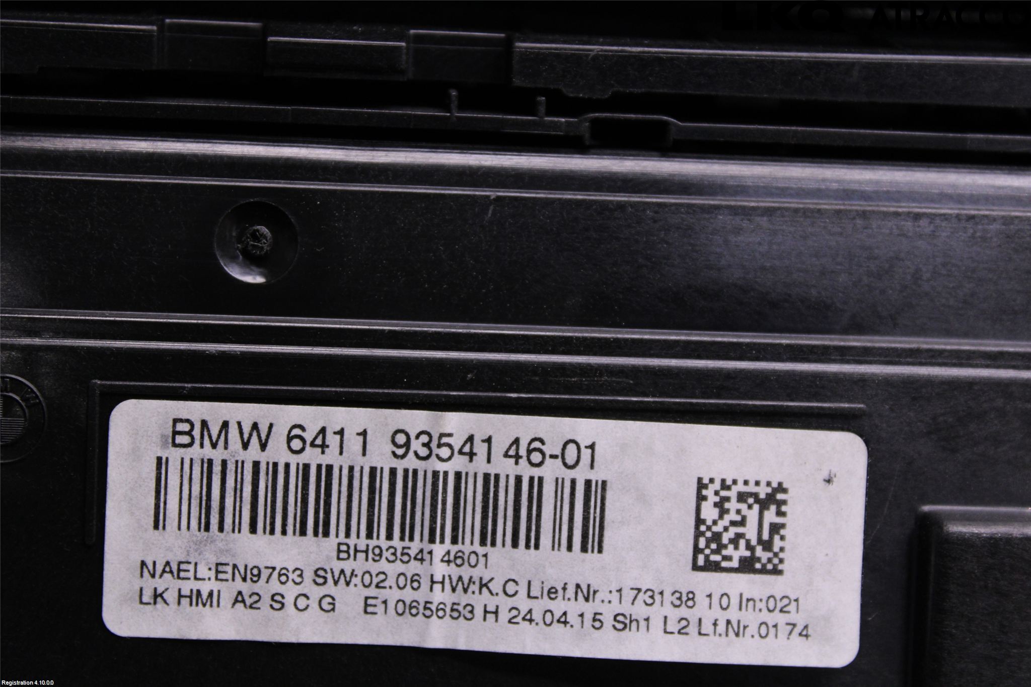 BMW 3 F30/F31/F80 12-19 Varme Ac Betjening-Display