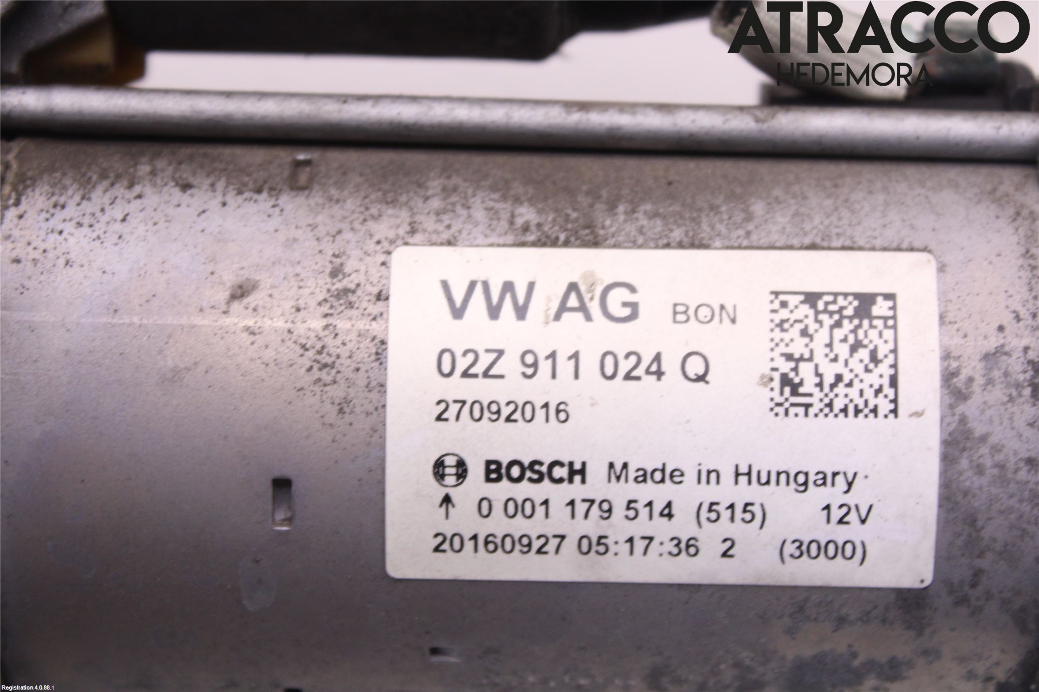 Volkswagen VW GOLF / E-GOLF VII 13-20 Startmotor