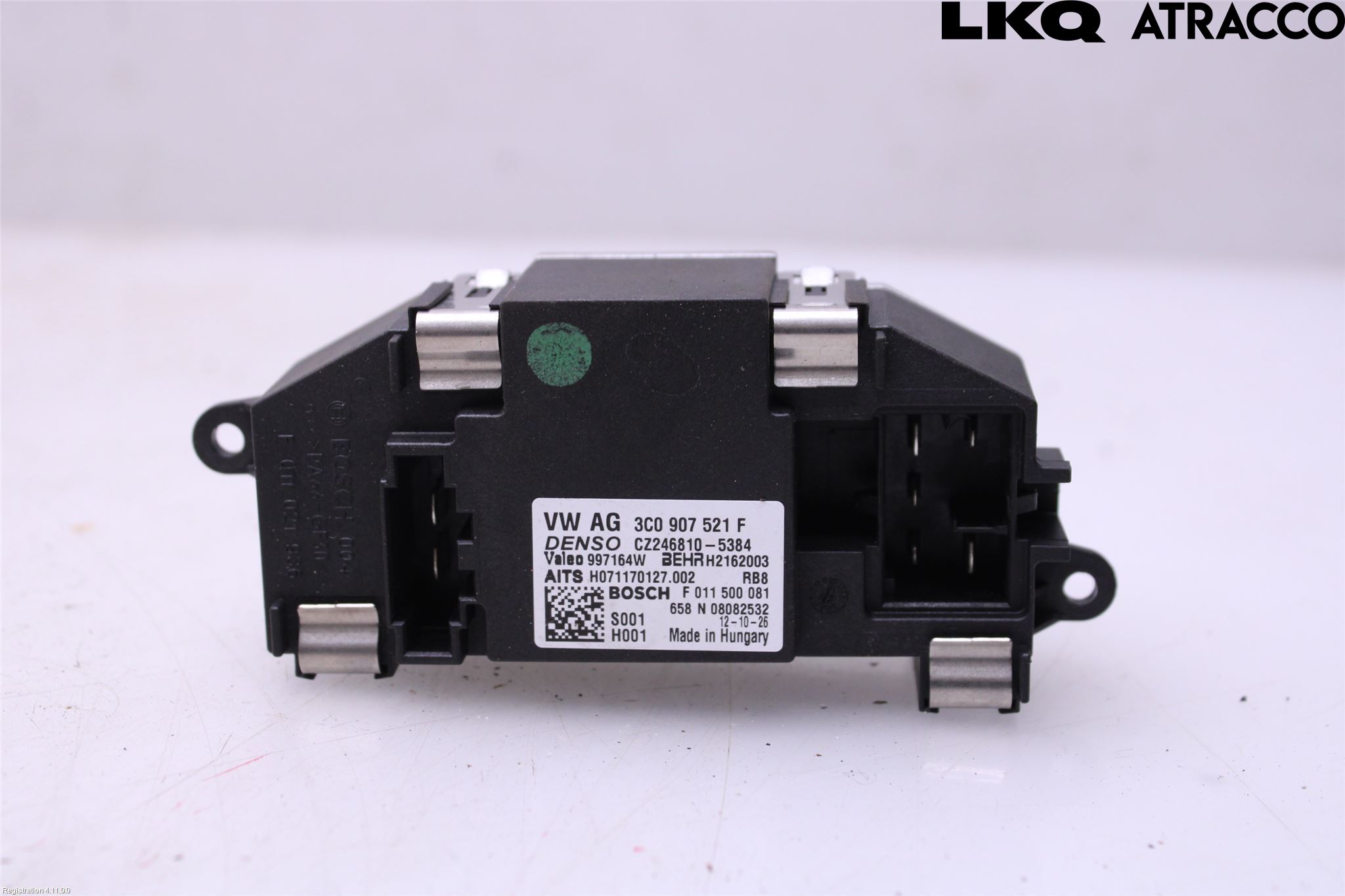 Skoda OCTAVIA (1Z) 05-13 Varmeapparat Viftemotstand