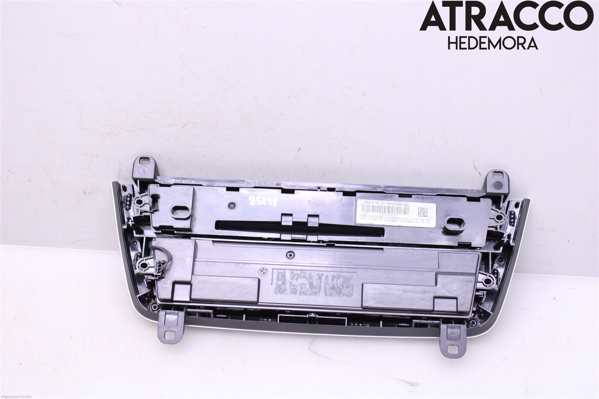 BMW 3 GT F34 13-19 Varme Ac Betjening-Display