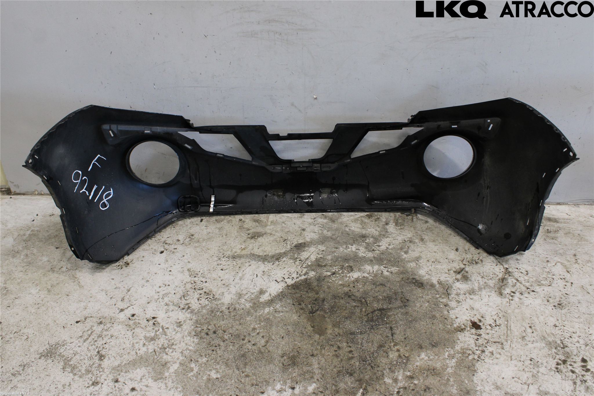 Nissan JUKE 14-19 Støtfanger Foran Plastdeksel