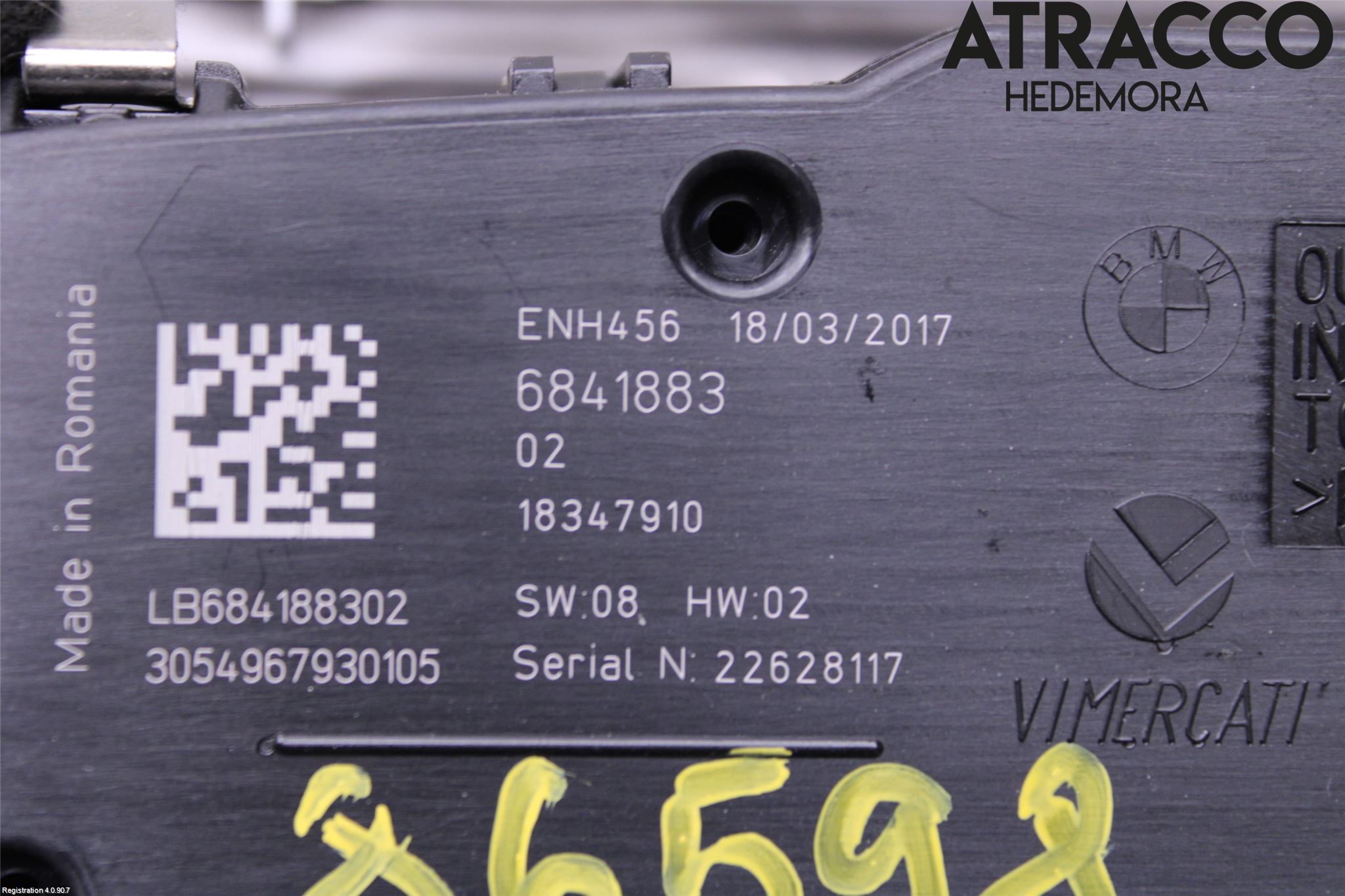 BMW 5 G30/G31/F90 17-23 Bryter Hovedlys