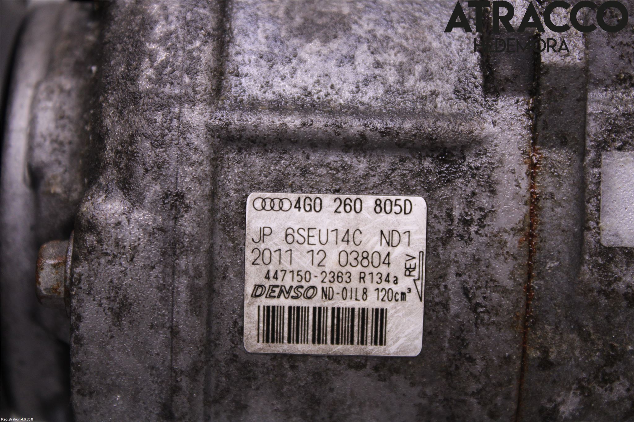 Audi A6/S6 4G 11-18 Varme Ac Kompressor