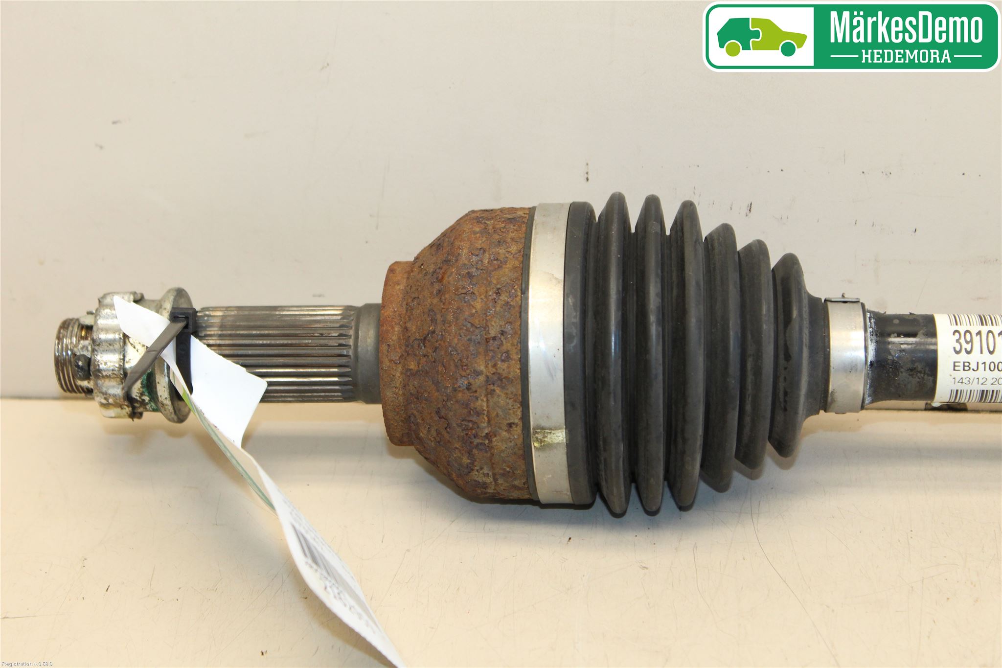 Nissan QASHQAI+2  10-14 Drivaksel Foran Kompl Venstre