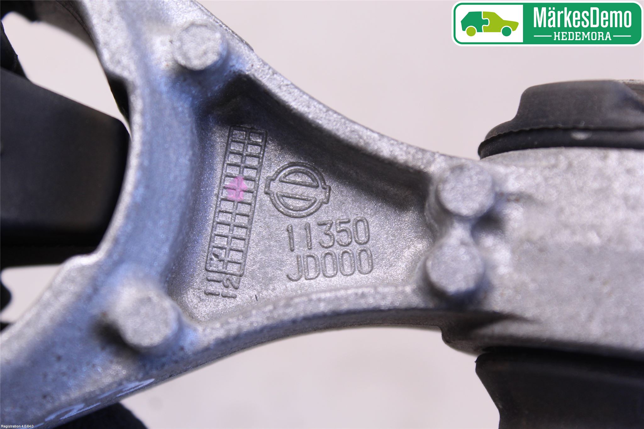 Nissan QASHQAI 10-14 Motor Feste Stål-Alu