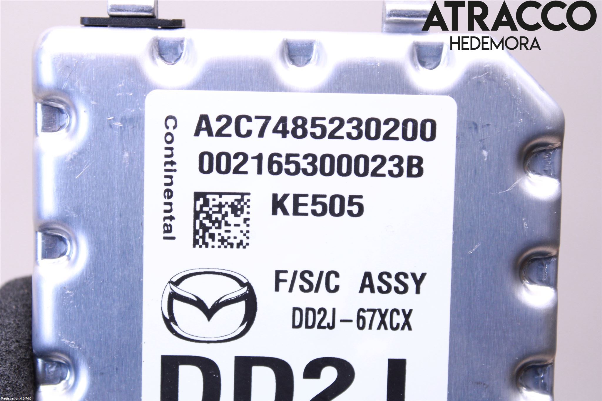 Mazda CX-3 Sensor Kollisjonsbeskyttelse