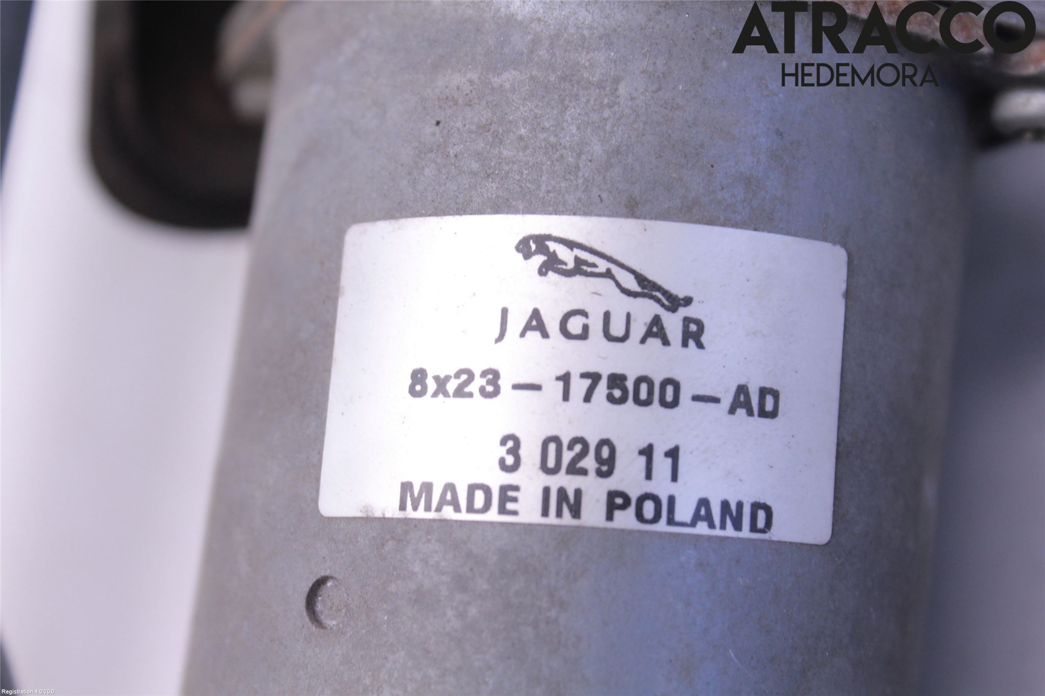 Jaguar XF 08-15 Viskermotor Frontrute