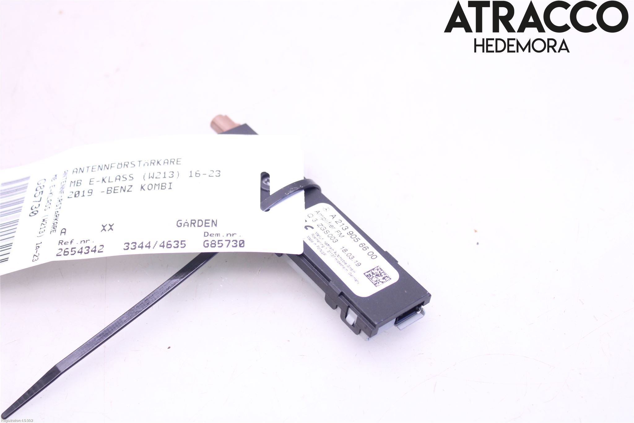 Mercedes-Benz MB E-KLASS (W213) 16-23 Stereo Antenneforsterker
