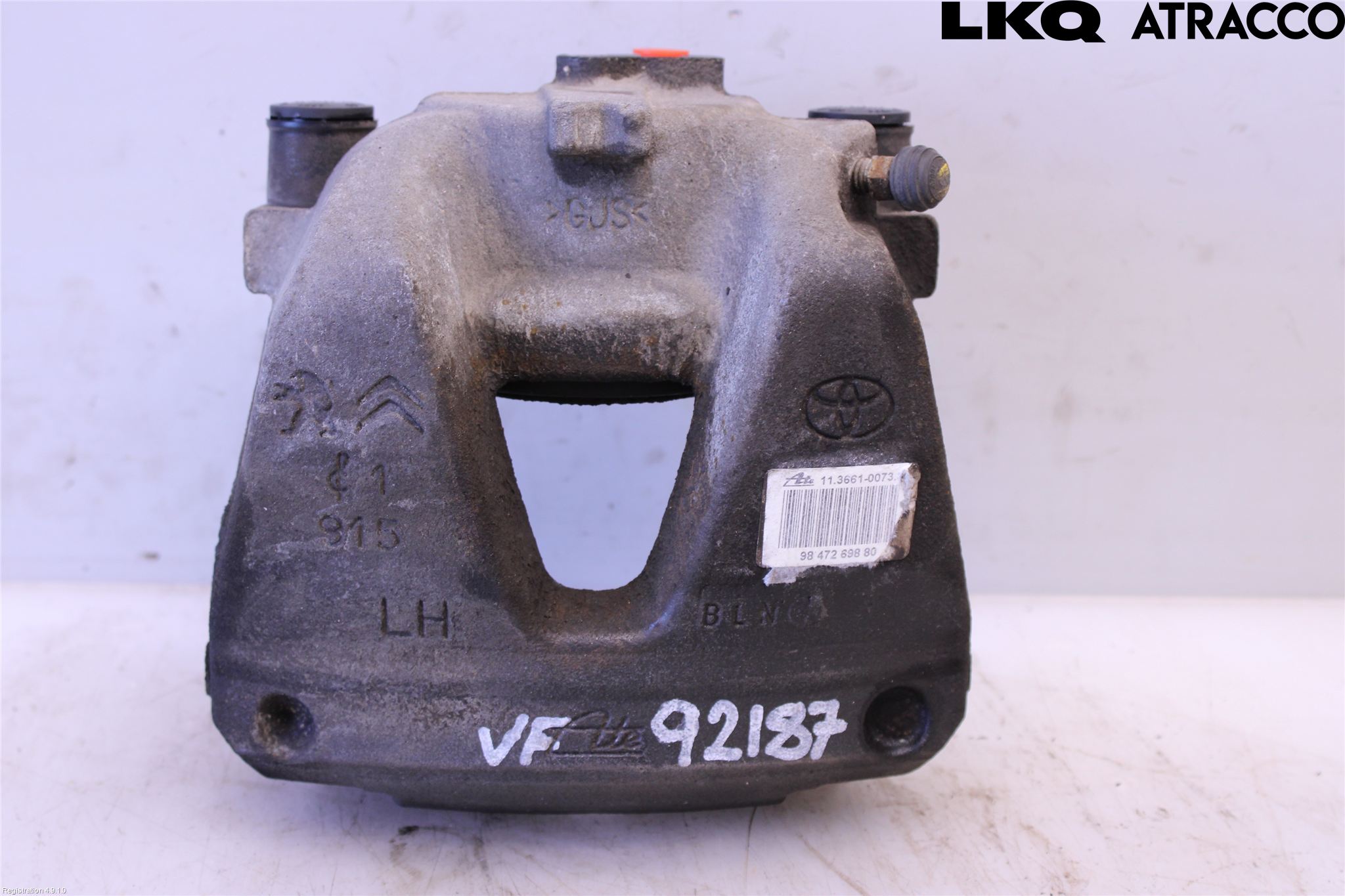 Peugeot EXPERT/E-EXPERT 17- Bremsecaliper Foran Venstre