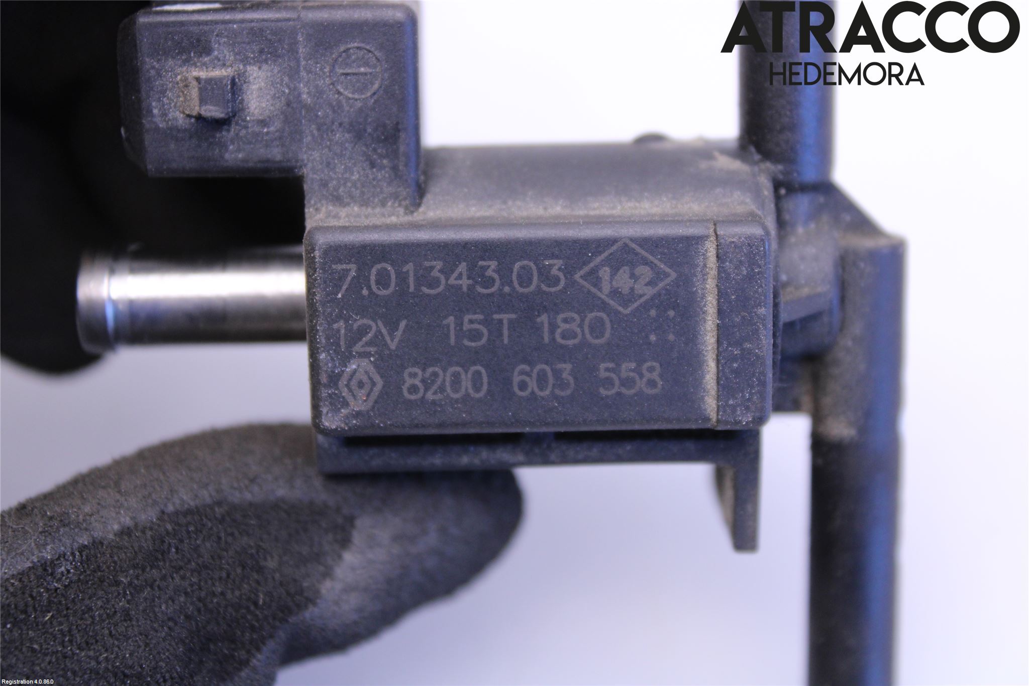 Dacia DUSTER 10-17 Magnetventil Ladetrykk