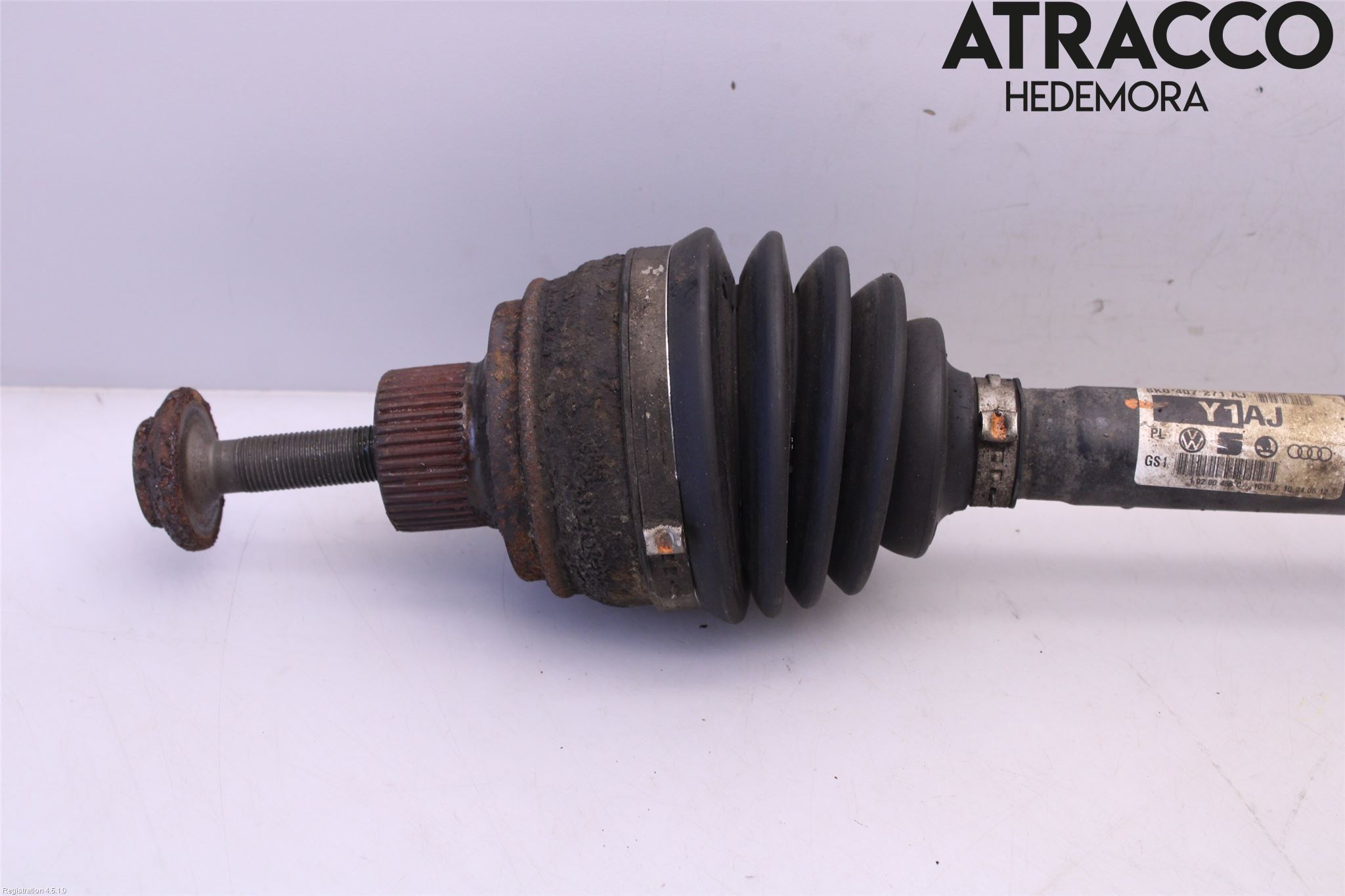 Audi A4/S4 08-11 Drivaksel Foran Kompl Venstre