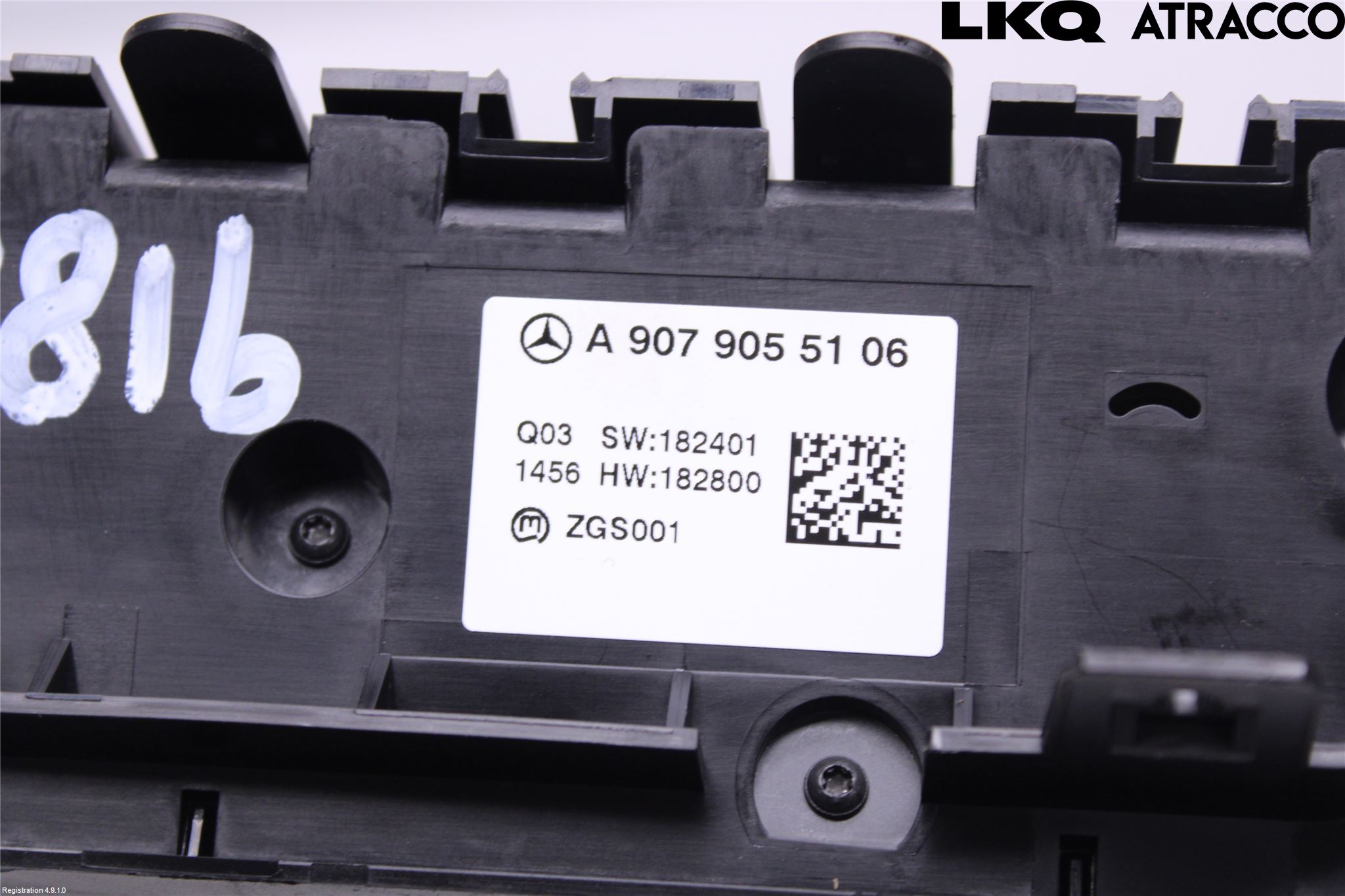 Mercedes-Benz MB SPRINTER (W907/W910) 19- Varme Ac Betjening-Display