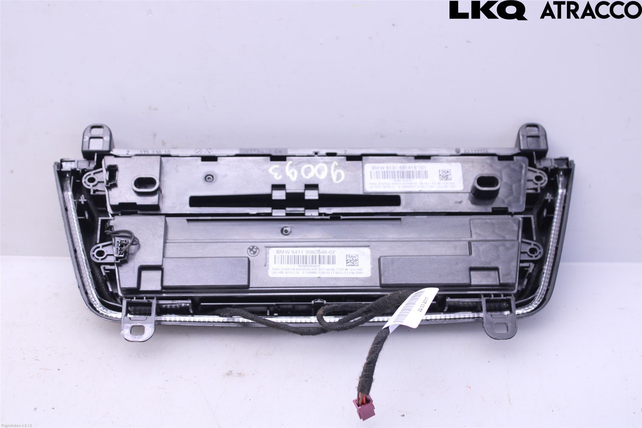 BMW 3 GT F34 13-19 Varme Ac Betjening-Display