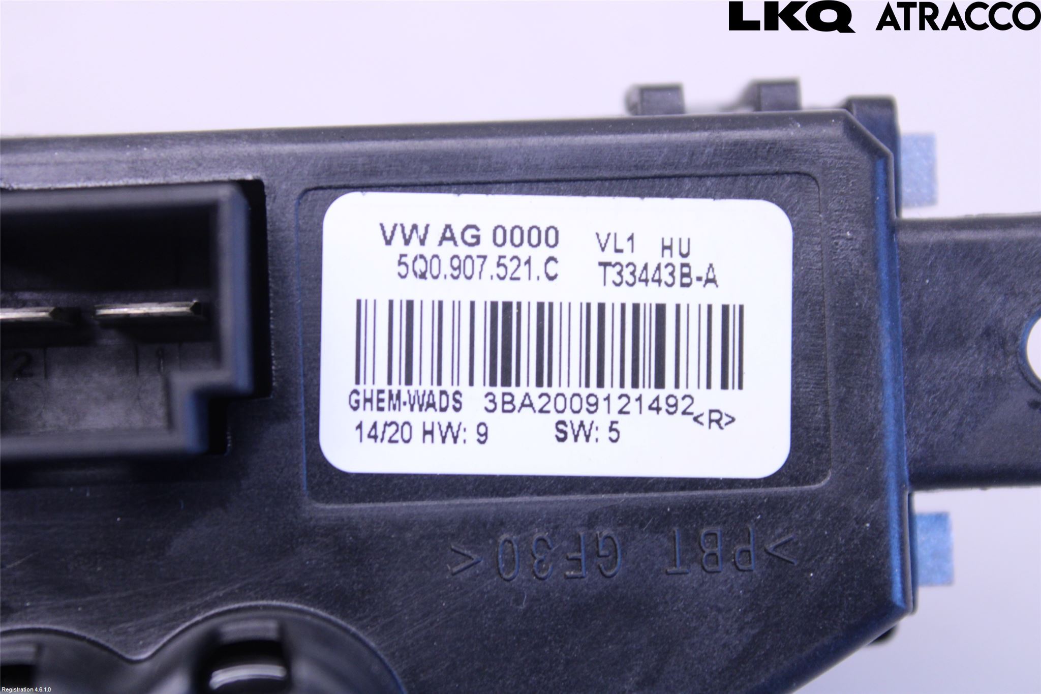 Volkswagen VW GOLF / E-GOLF VII 13-20 Varmeapparat Viftemotstand