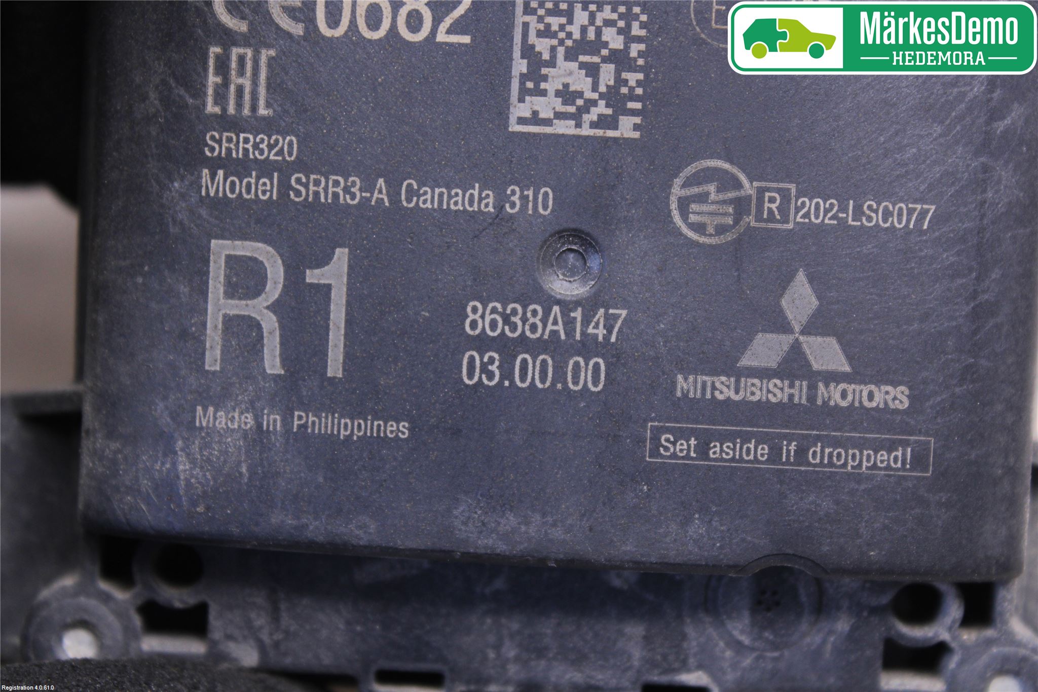 Mitsubishi OUTLANDER 13-21 Sensor Kollisjonsbeskyttelse