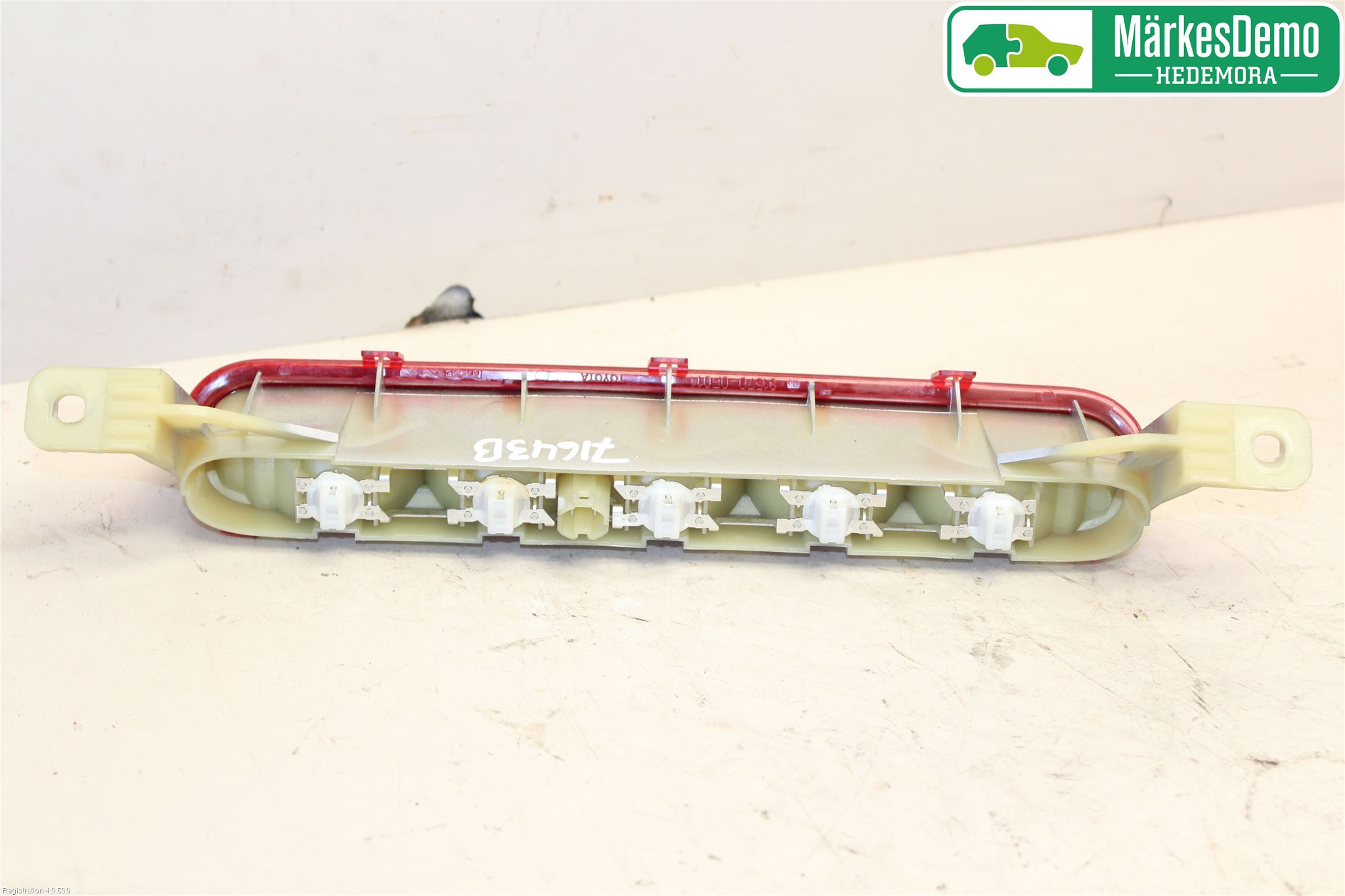 Toyota COROLLA VERSO 08-09 Bremselys Bakrute
