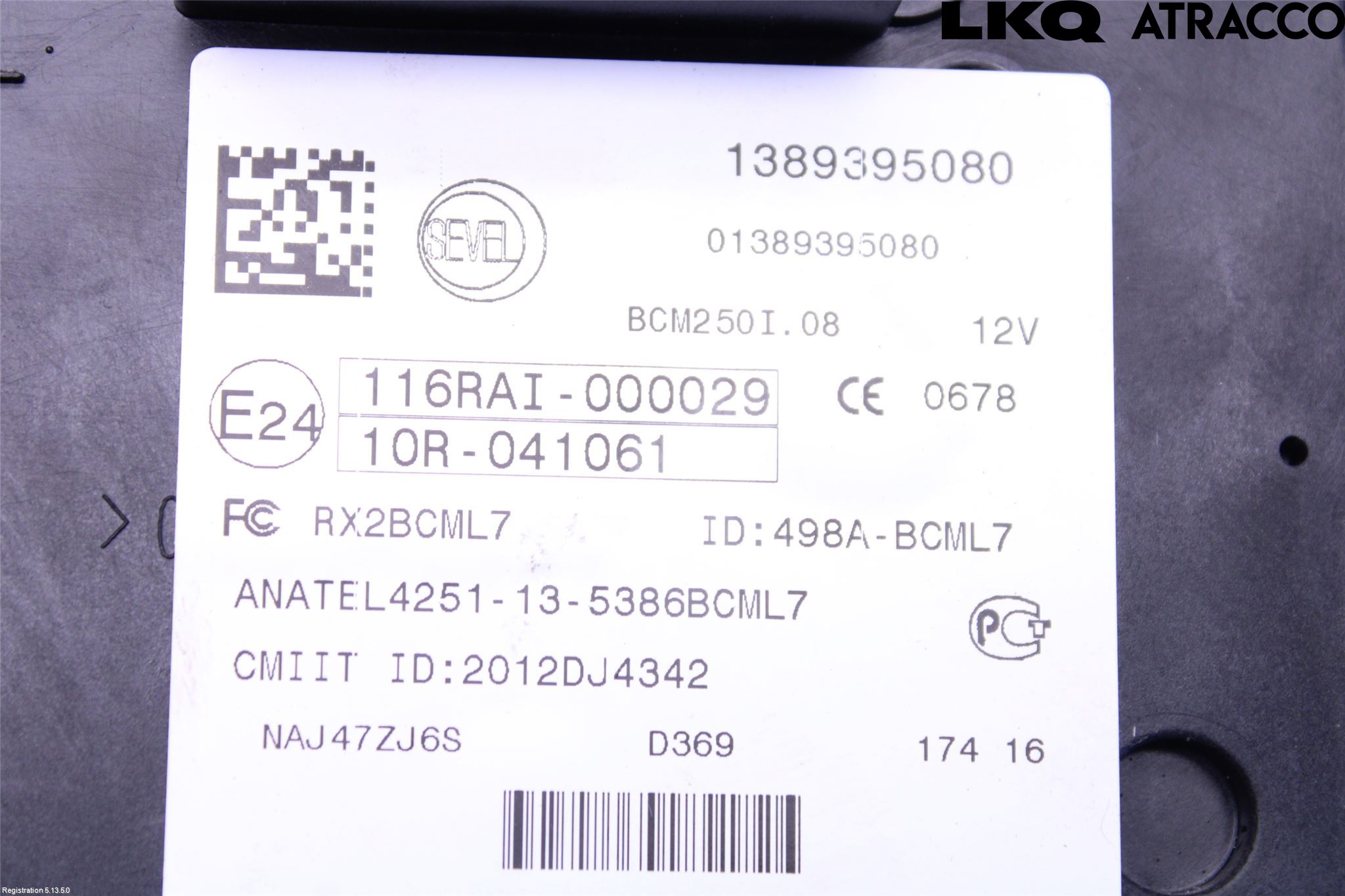 Fiat DUCATO 15-23 Sikringsboks - Elsentral