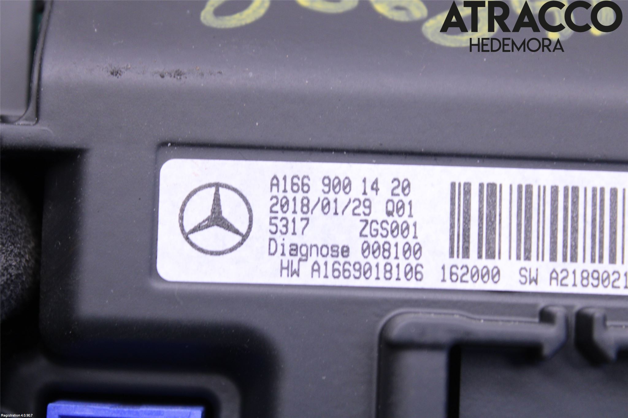 Mercedes-Benz MB A-KLASS (W176) 13-18 Instr Skjerm Dvd-Gps-Ac-Tlf