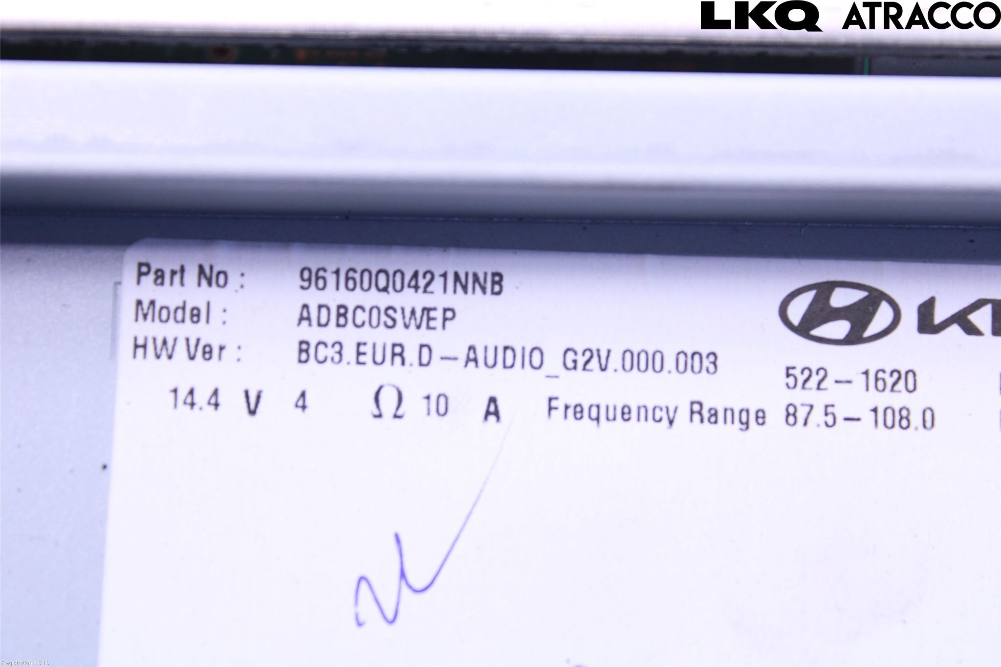 Hyundai BAYON BC3 21- Stereo Radio Med Cd