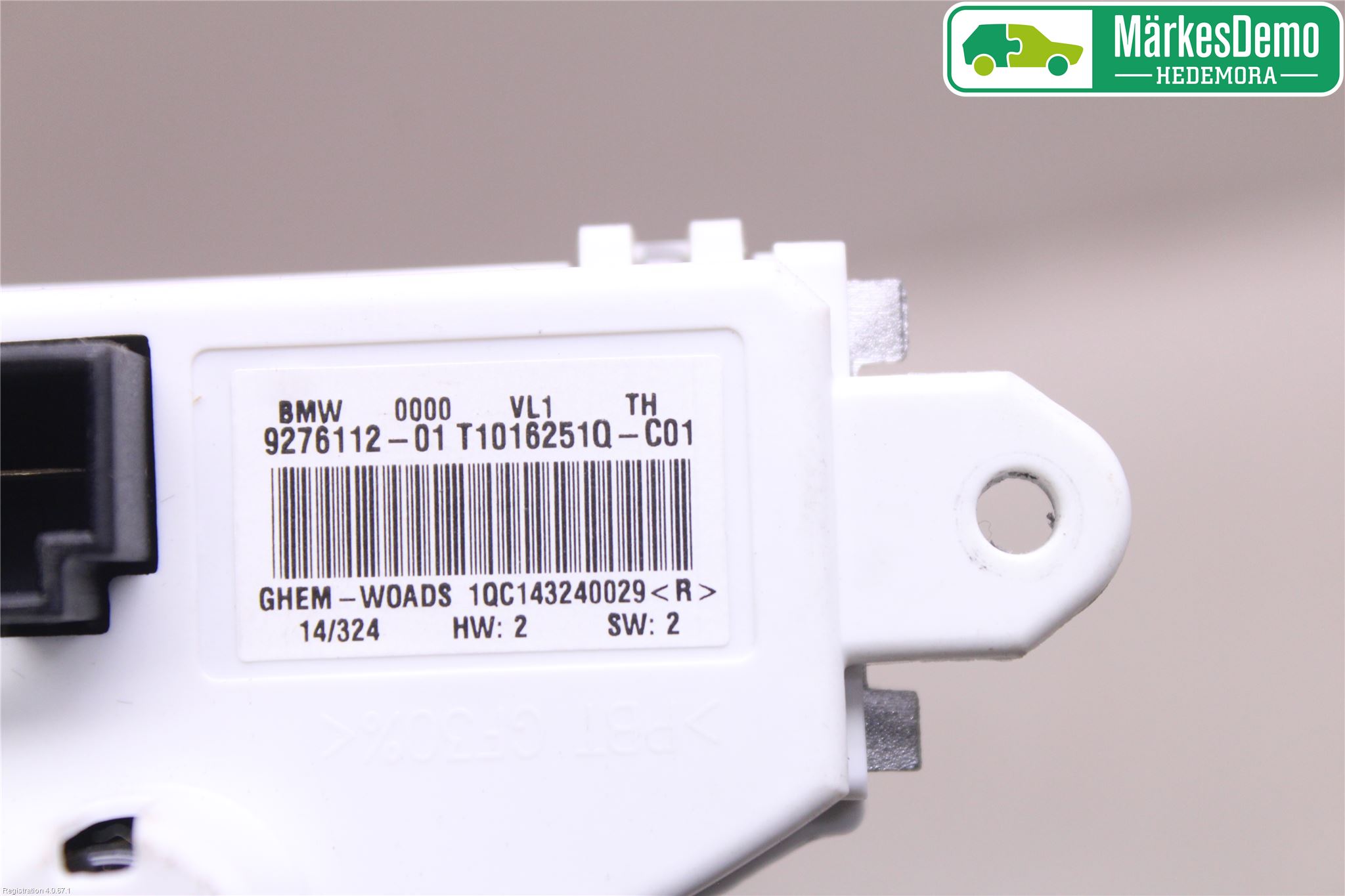 BMW 3 F30/F31/F80 12-19 Varmeapparat Viftemotstand