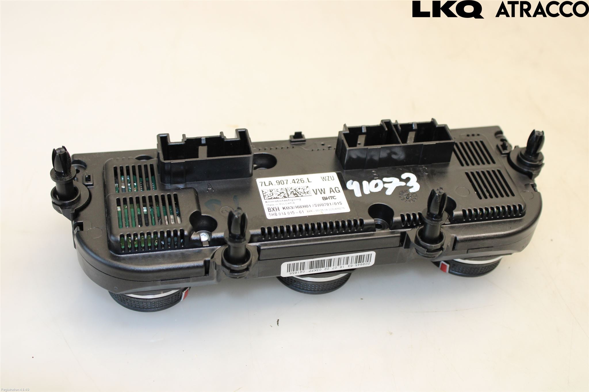 Volkswagen VW TRANSP/CARAVELLE (T7) 22-24 Varme Ac Betjening-Display