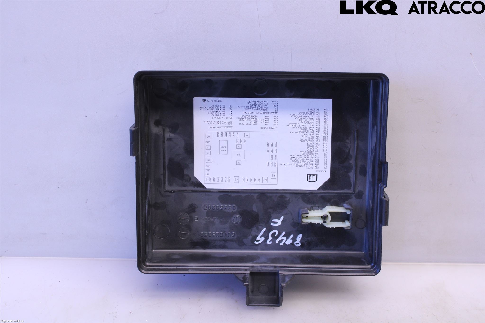 Chevrolet EXPRESS Sikringsboks - Elsentral Lokk