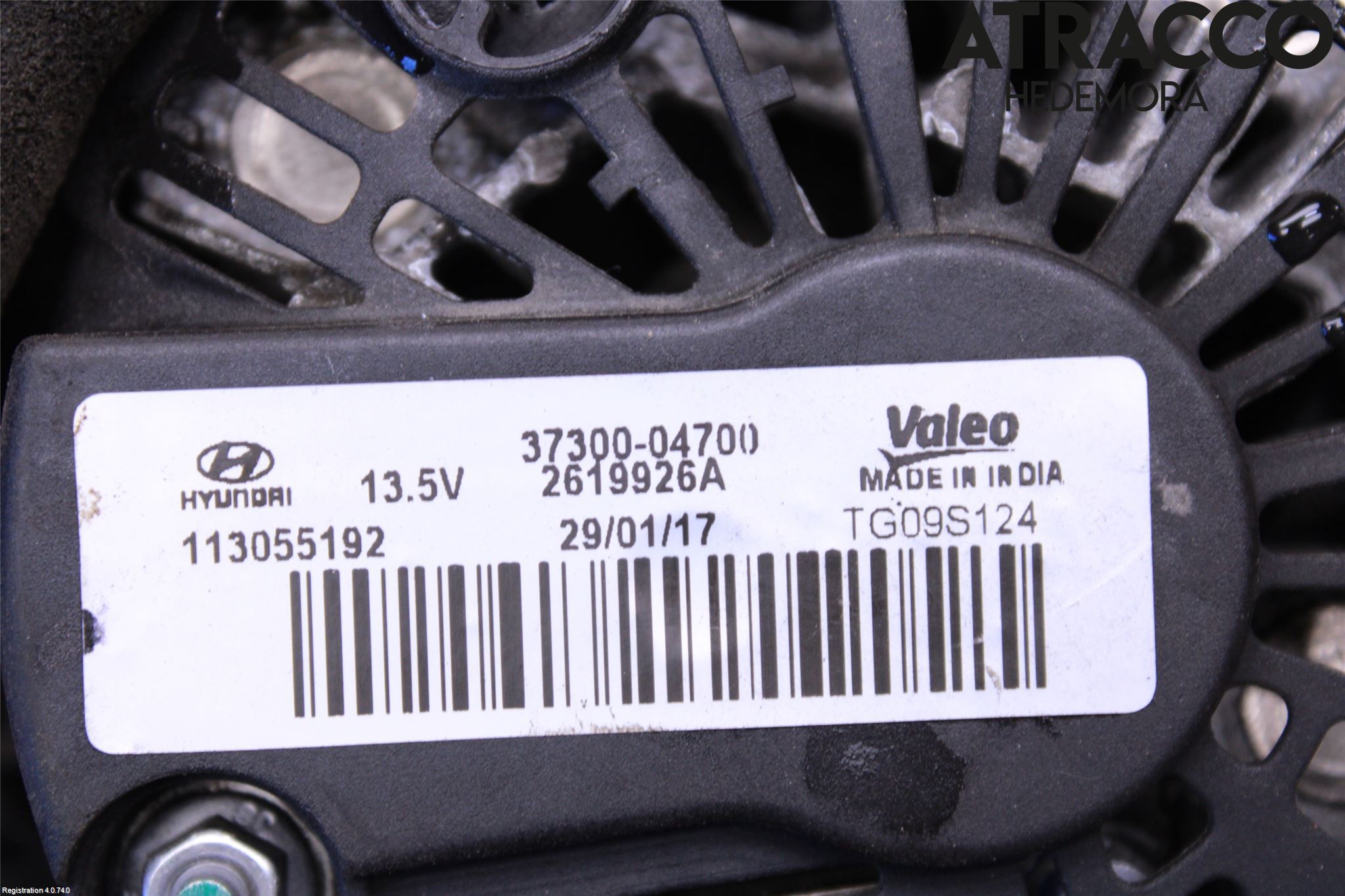 Hyundai i10 BA 14-16 Dynamo