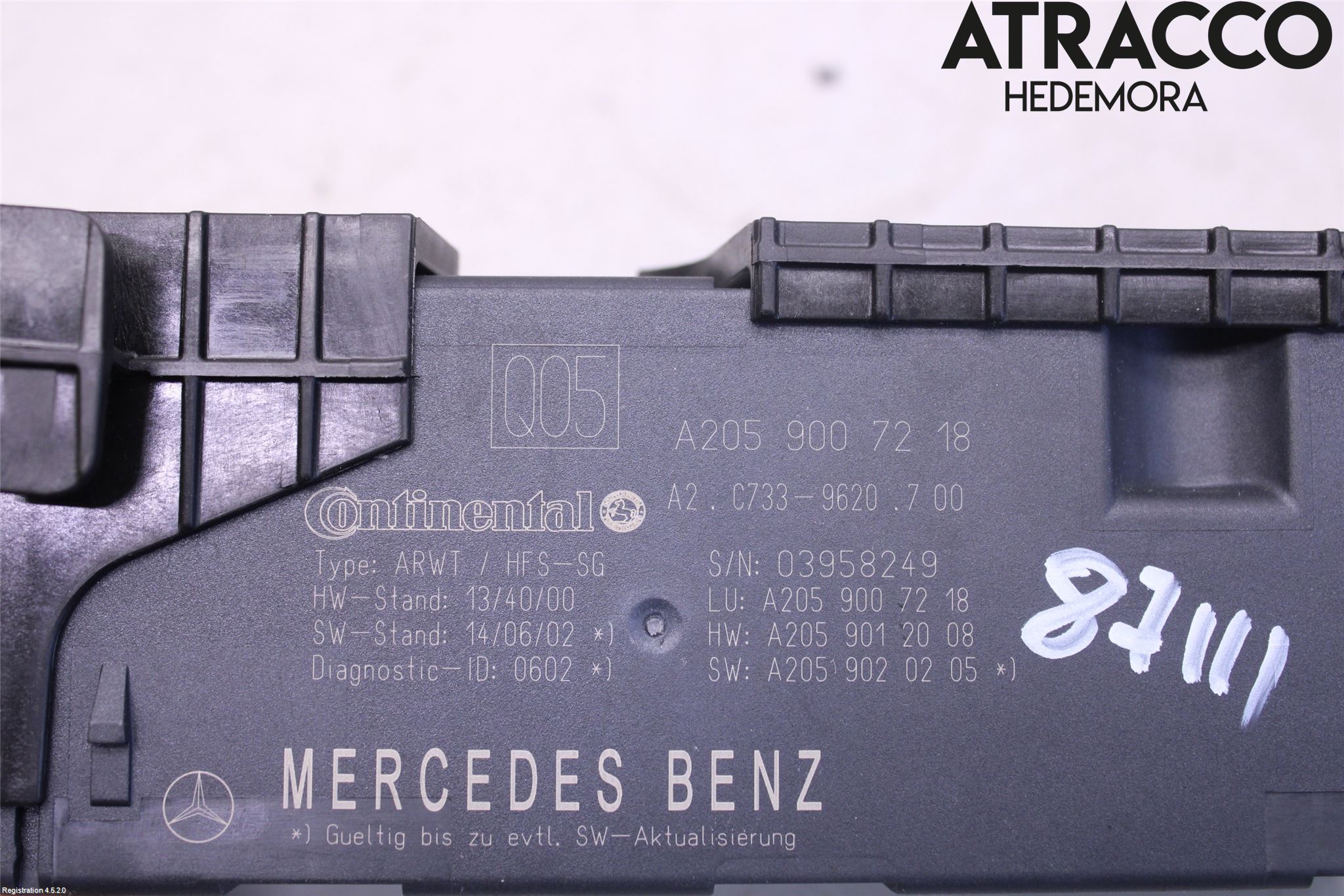 Mercedes-Benz MB GLC-KLASS (X253/C253) 15-22 Bryter Øvrig