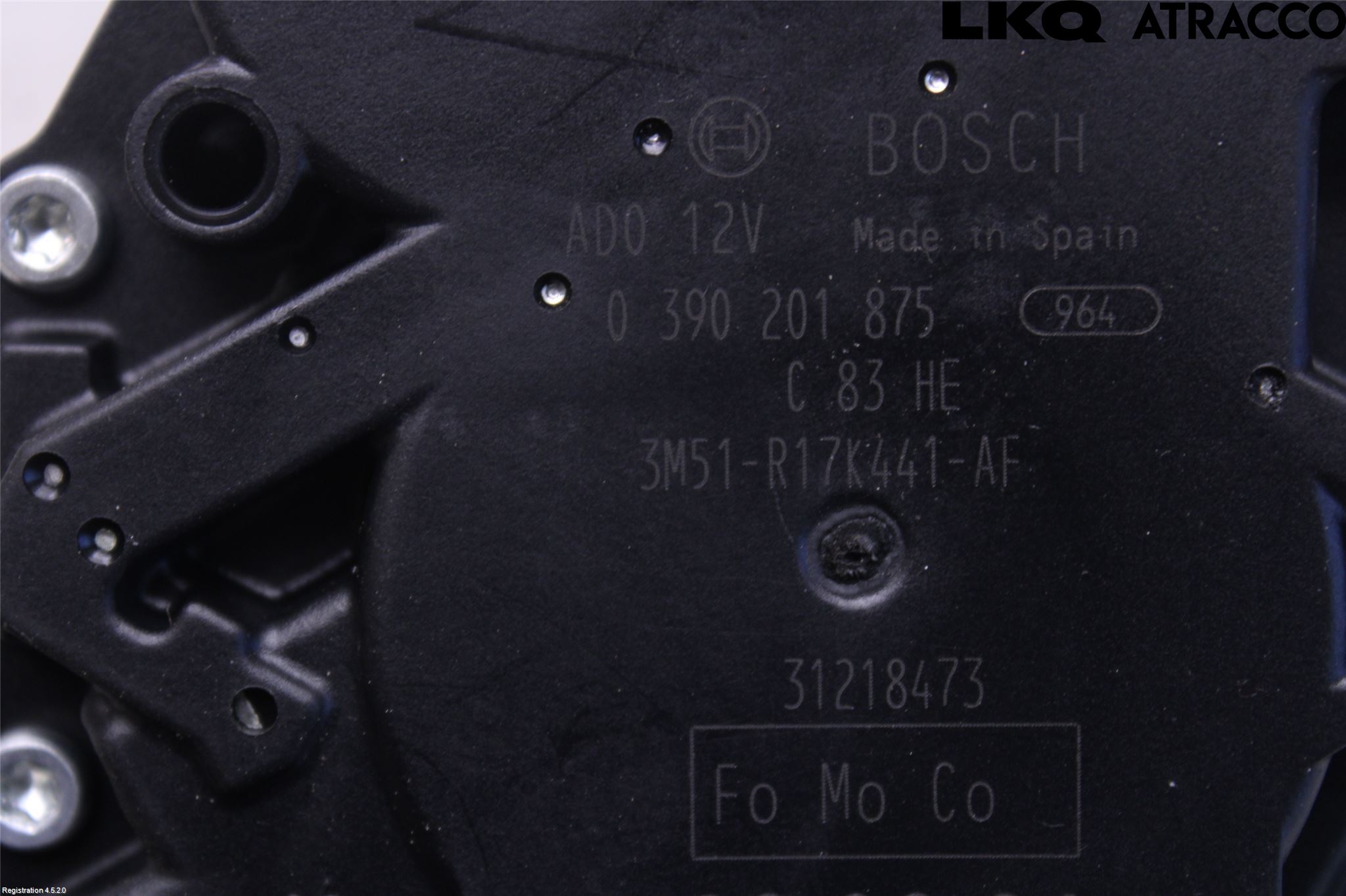 Ford FOCUS 08-11 Viskermotor Bakluke