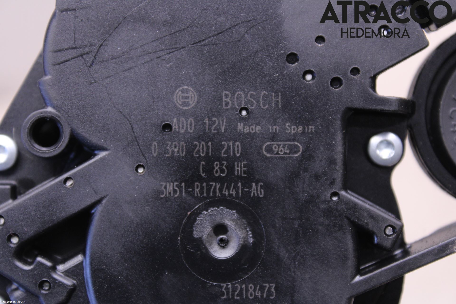 Ford MONDEO 07-15 Viskermotor Bakluke