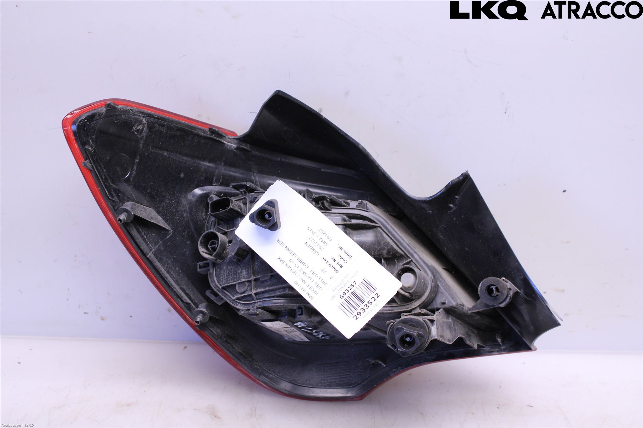 Opel CORSA E 15-19 Baklykt Høyre