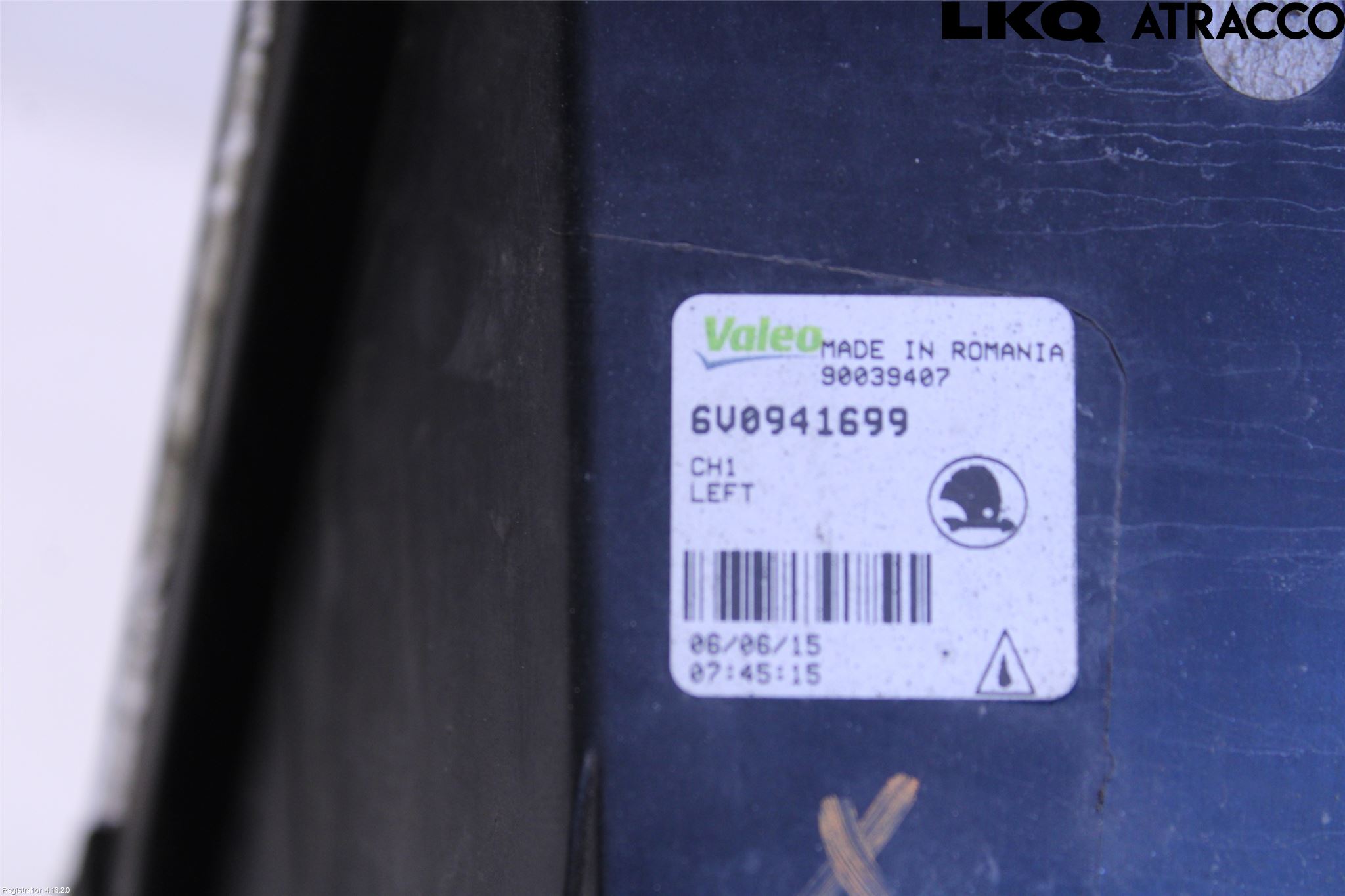 Skoda FABIA 15-21 Frontlykt-Kurve-Tåkelys