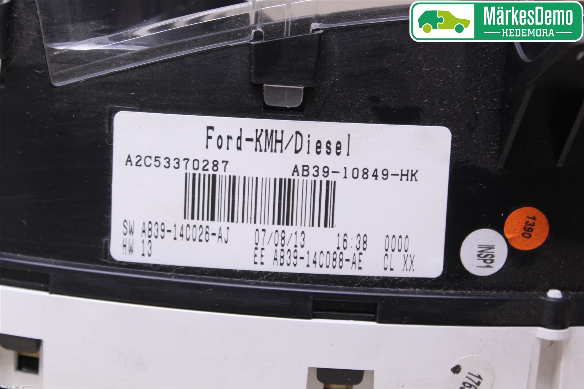 Ford RANGER EU 12-23 Instr Kombinert