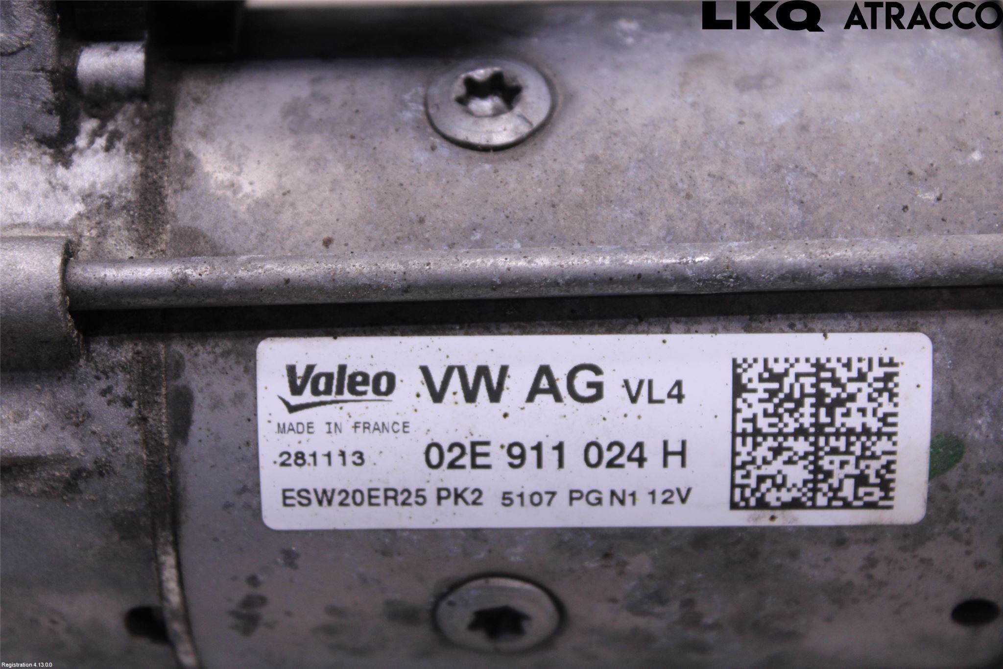Volkswagen VW PASSAT 11-14 Startmotor Diesel
