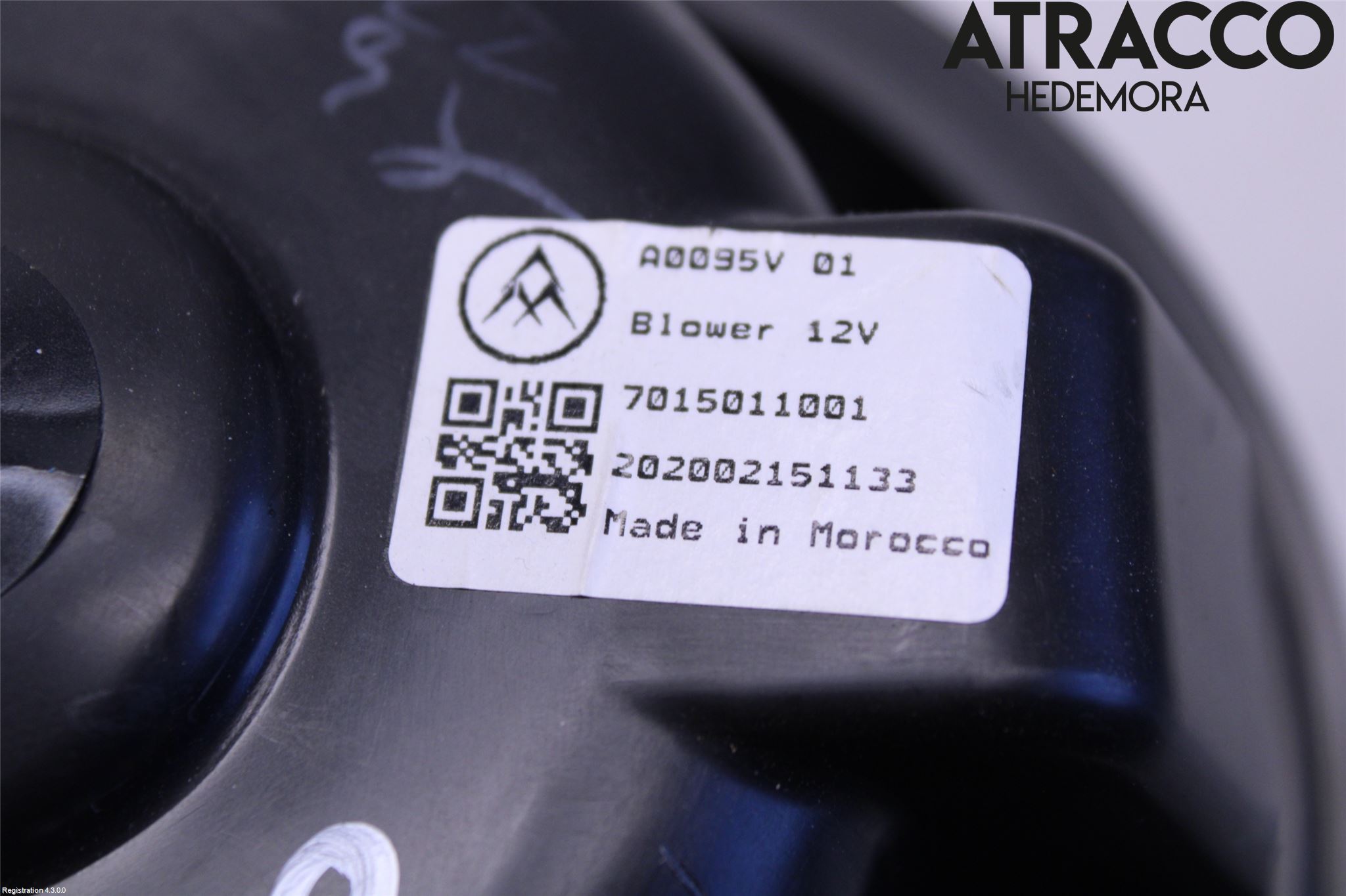 Opel CORSA F, CORSA-E 20- Varme Ac Varmeapparatvifte